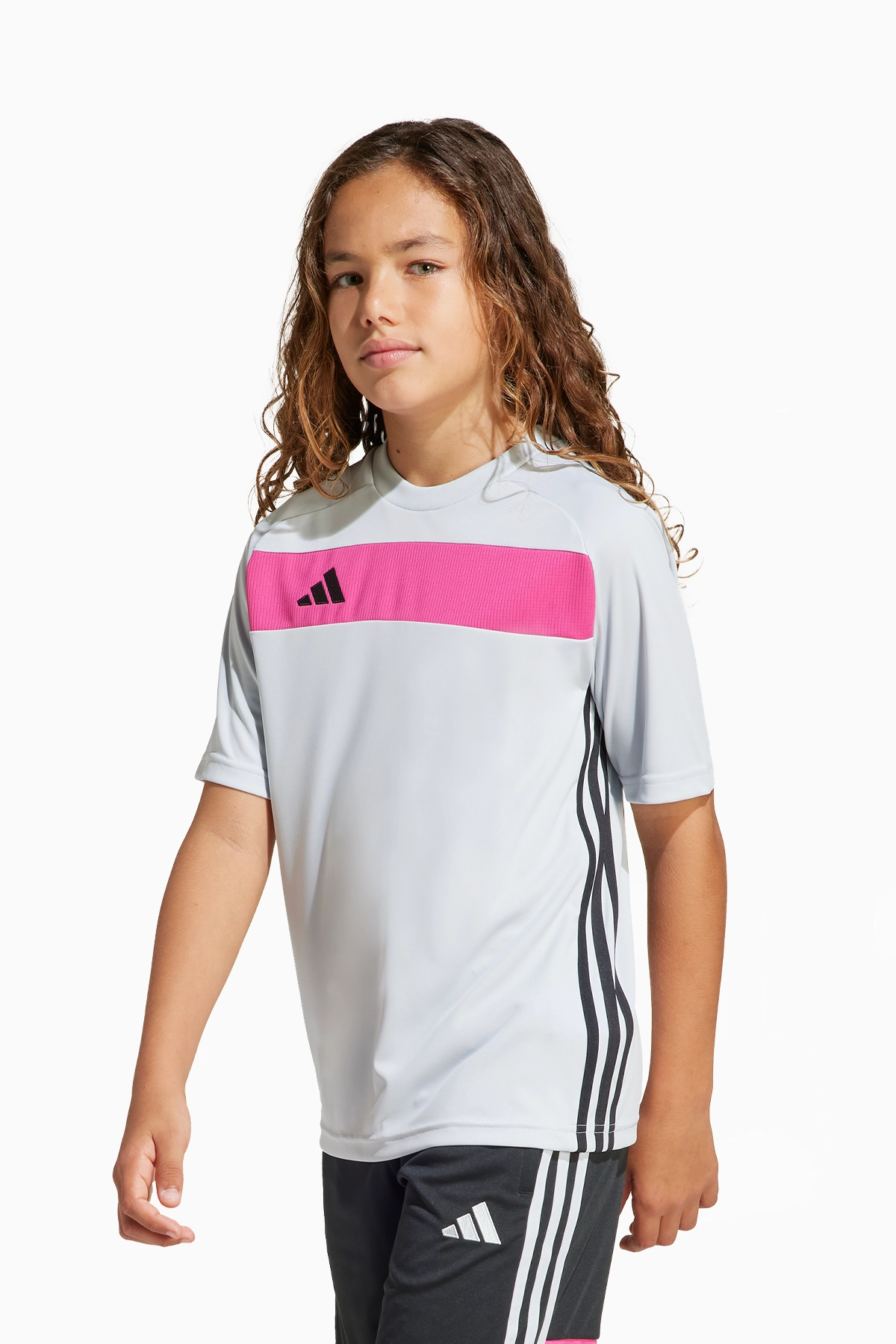 Koszulka adidas Tiro 25 Essentials Junior - Szary