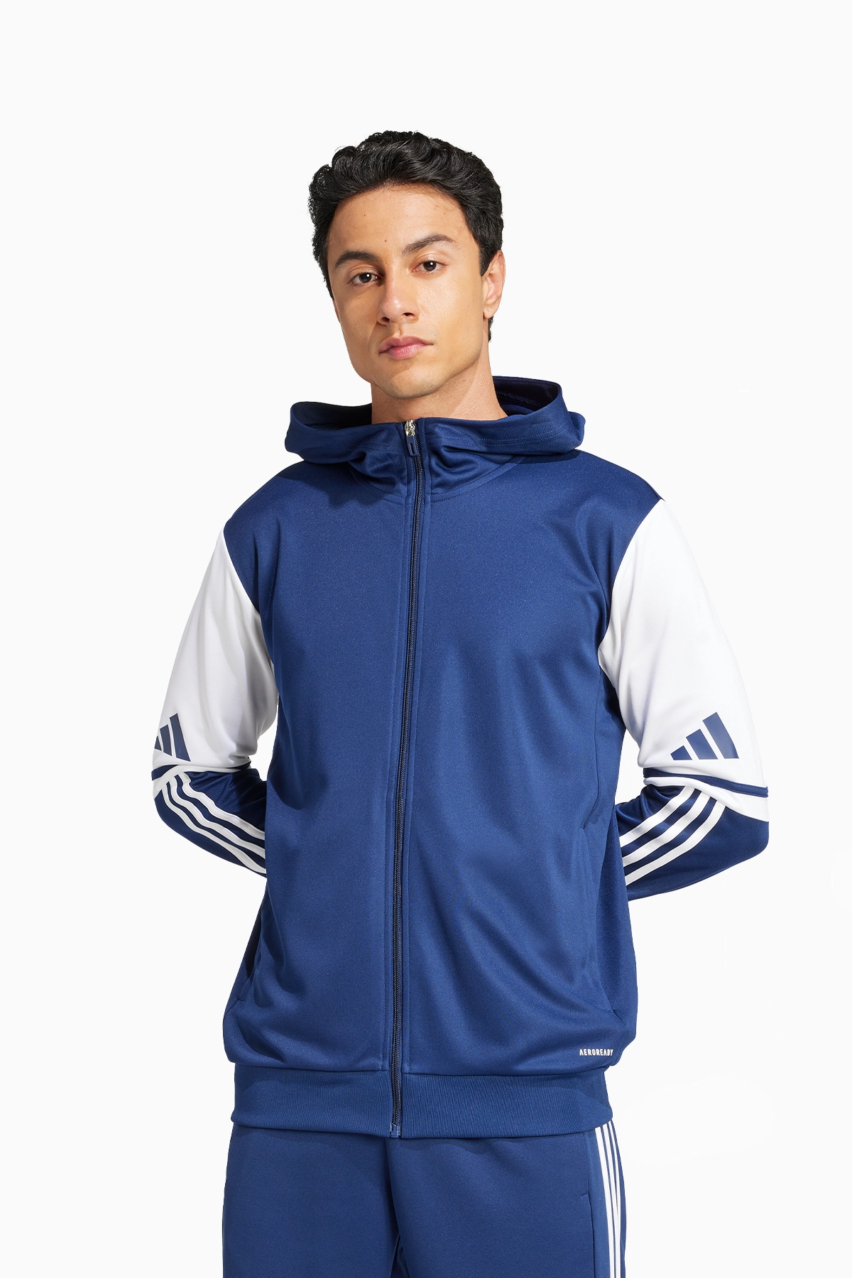Bluza z kapturem adidas Squadra 25 Hoody - Granatowy