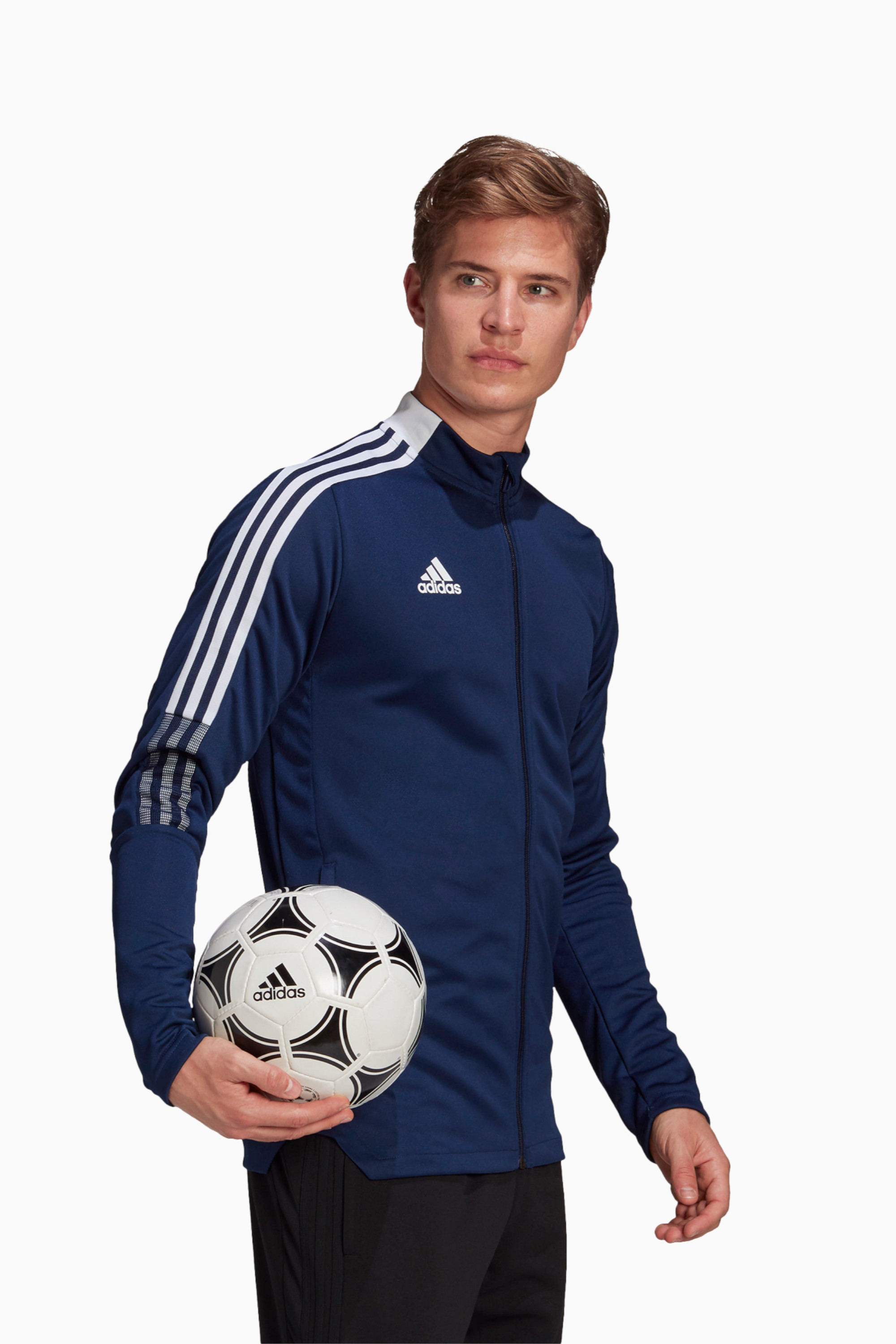Bluza adidas Tiro 21 Track FZ - Granatowy