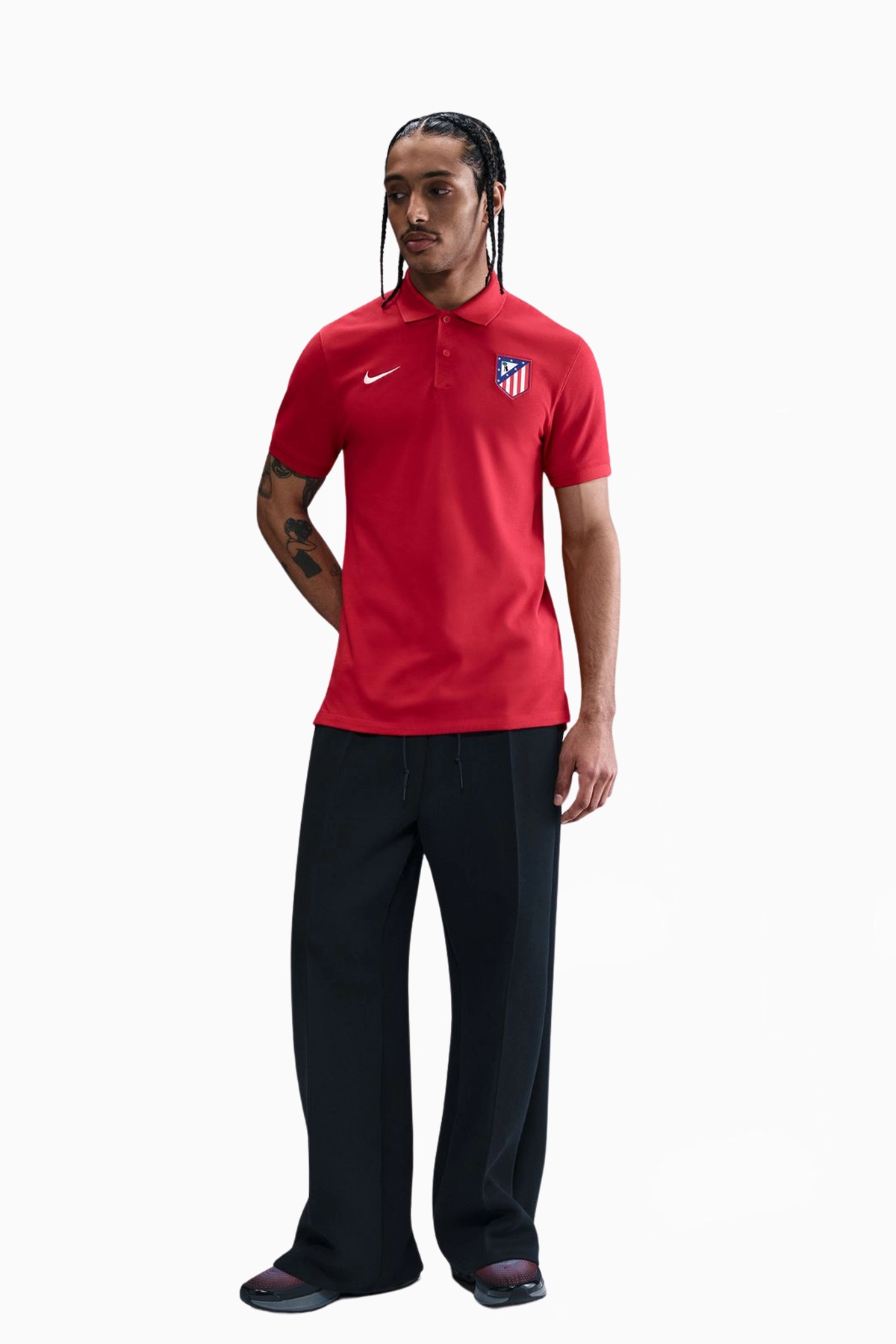 Koszulka Nike Atletico Madryt 25/26 Dri-FIT Polo - Czerwony
