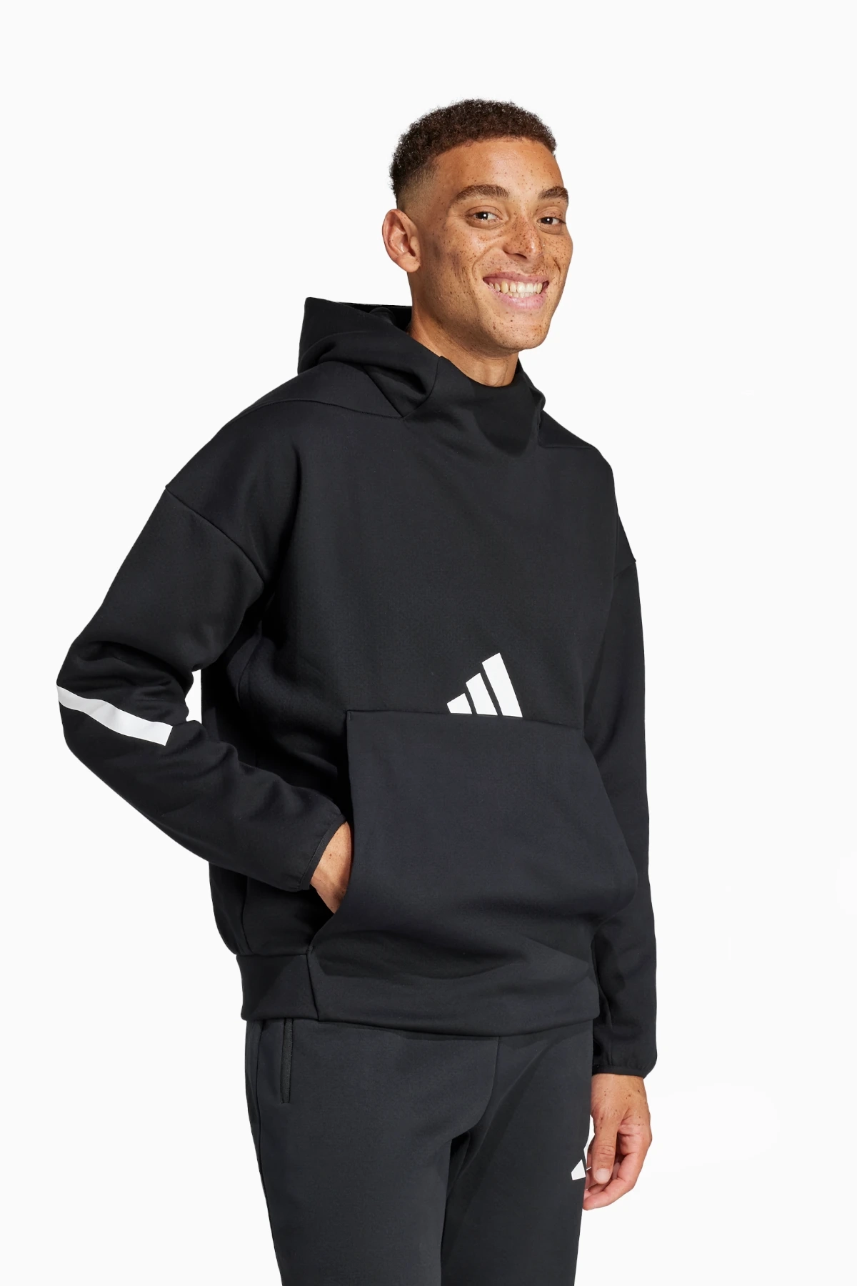 Bluza z kapturem adidas Z.N.E. - Czarny