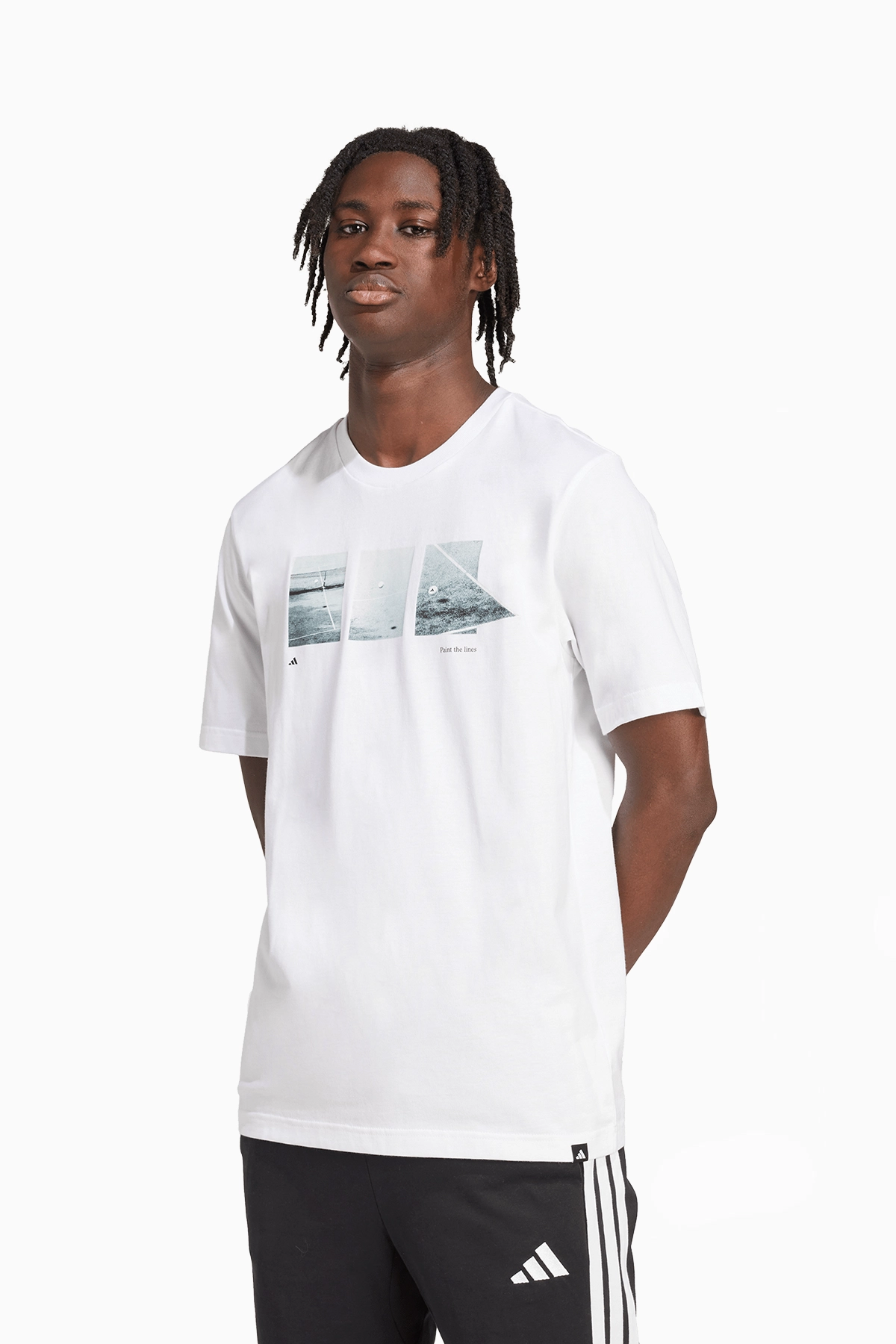 Koszulka adidas Lens Power Of Three Graphic - Biały