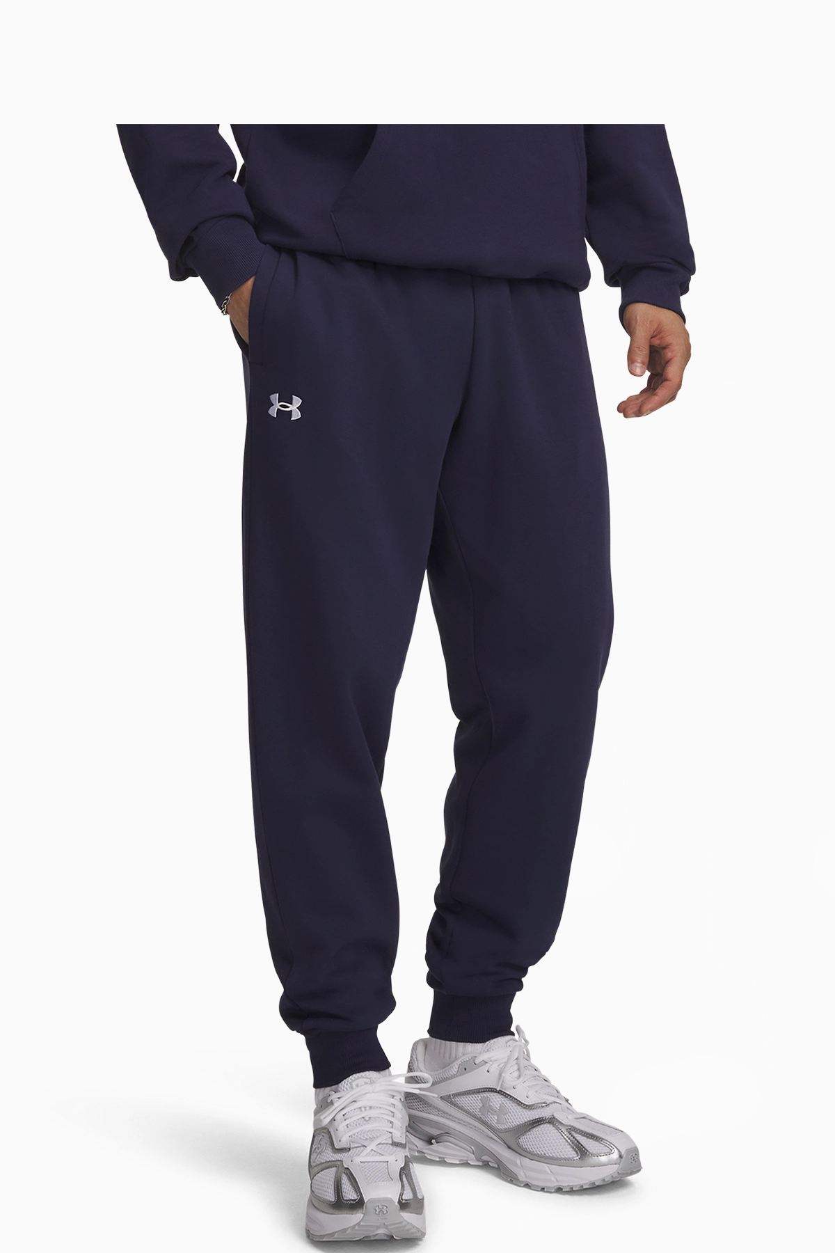 Spodnie Under Armour Rival Fleece Jogger - Granatowy