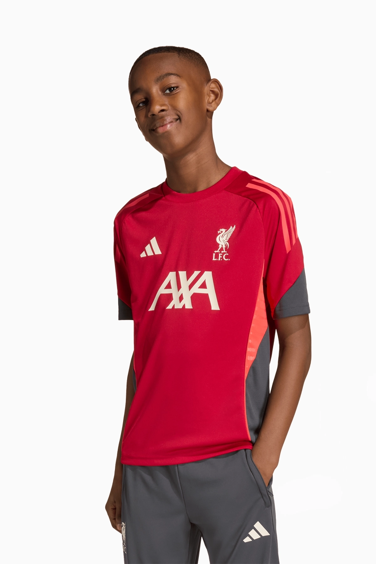 Koszulka adidas Liverpool FC 25/26 Competition Training Junior - Czerwony