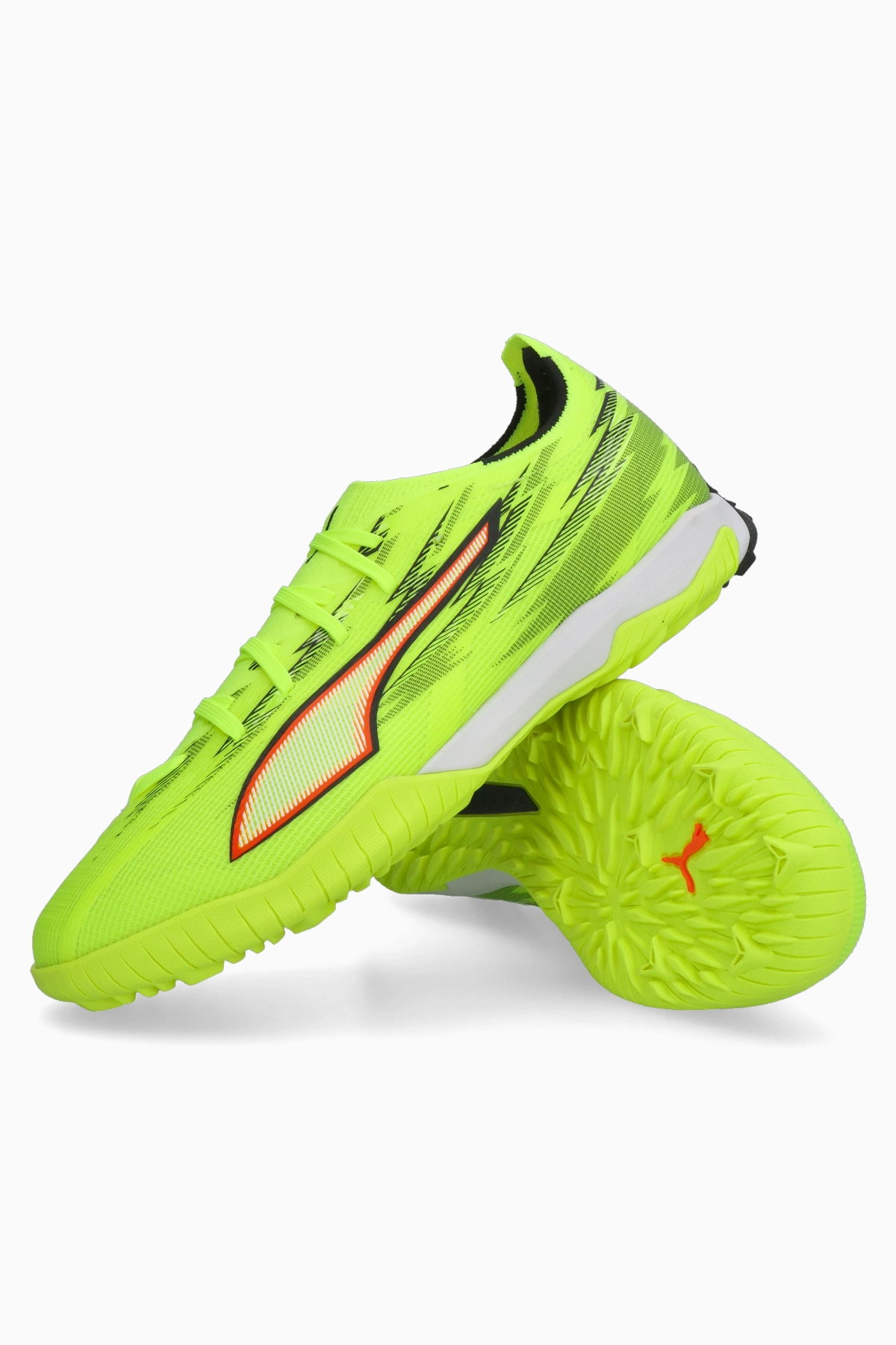 Turfy Puma Ultra 6 Match TT - Limonkowy
