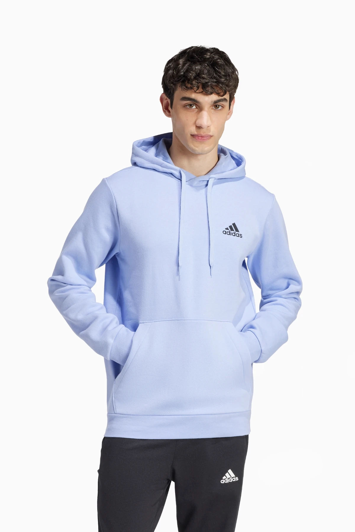 Bluza z kapturem adidas FeelCozy - Niebieski