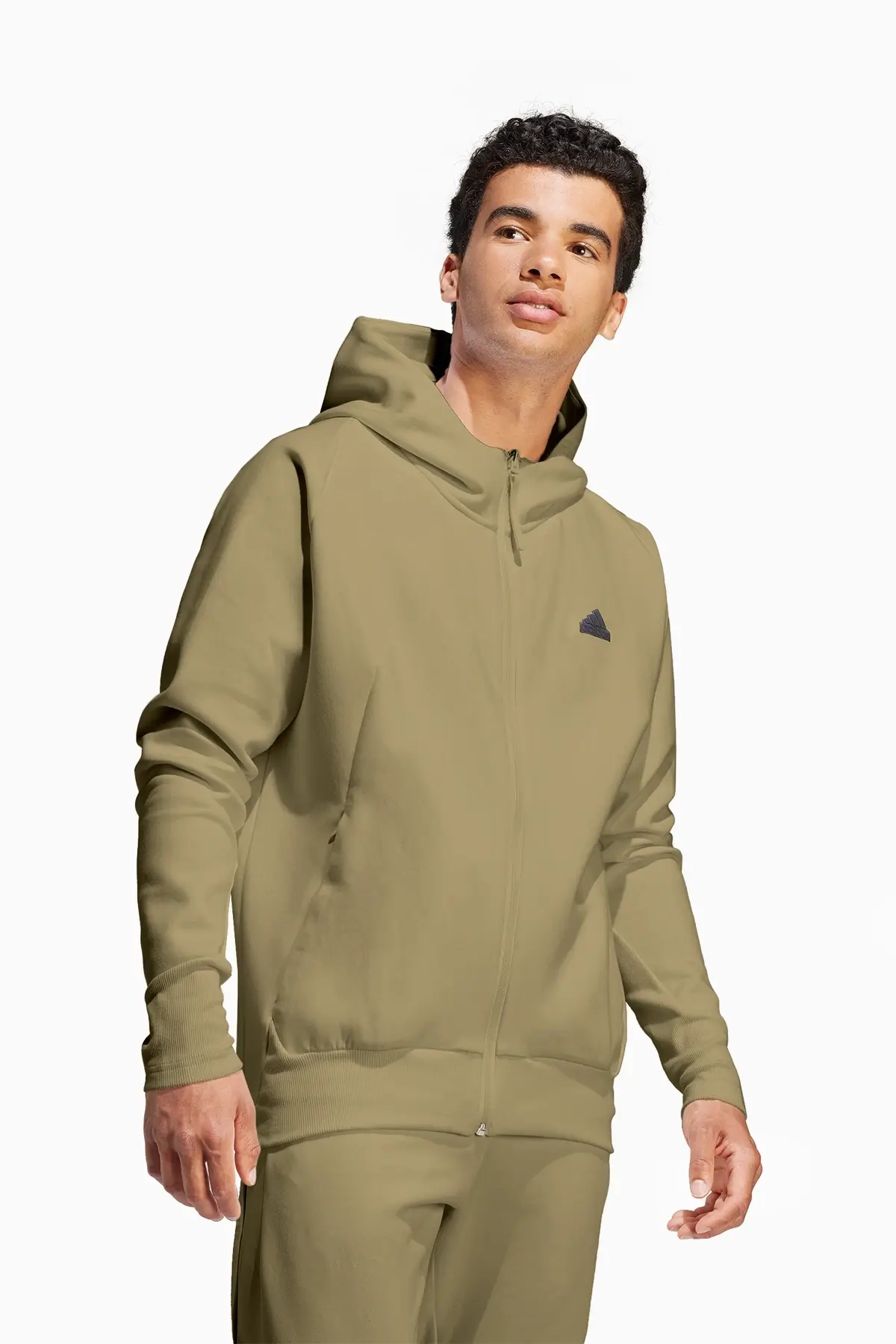 Bluza z kapturem adidas Z.N.E. Premium FZ - Zielony