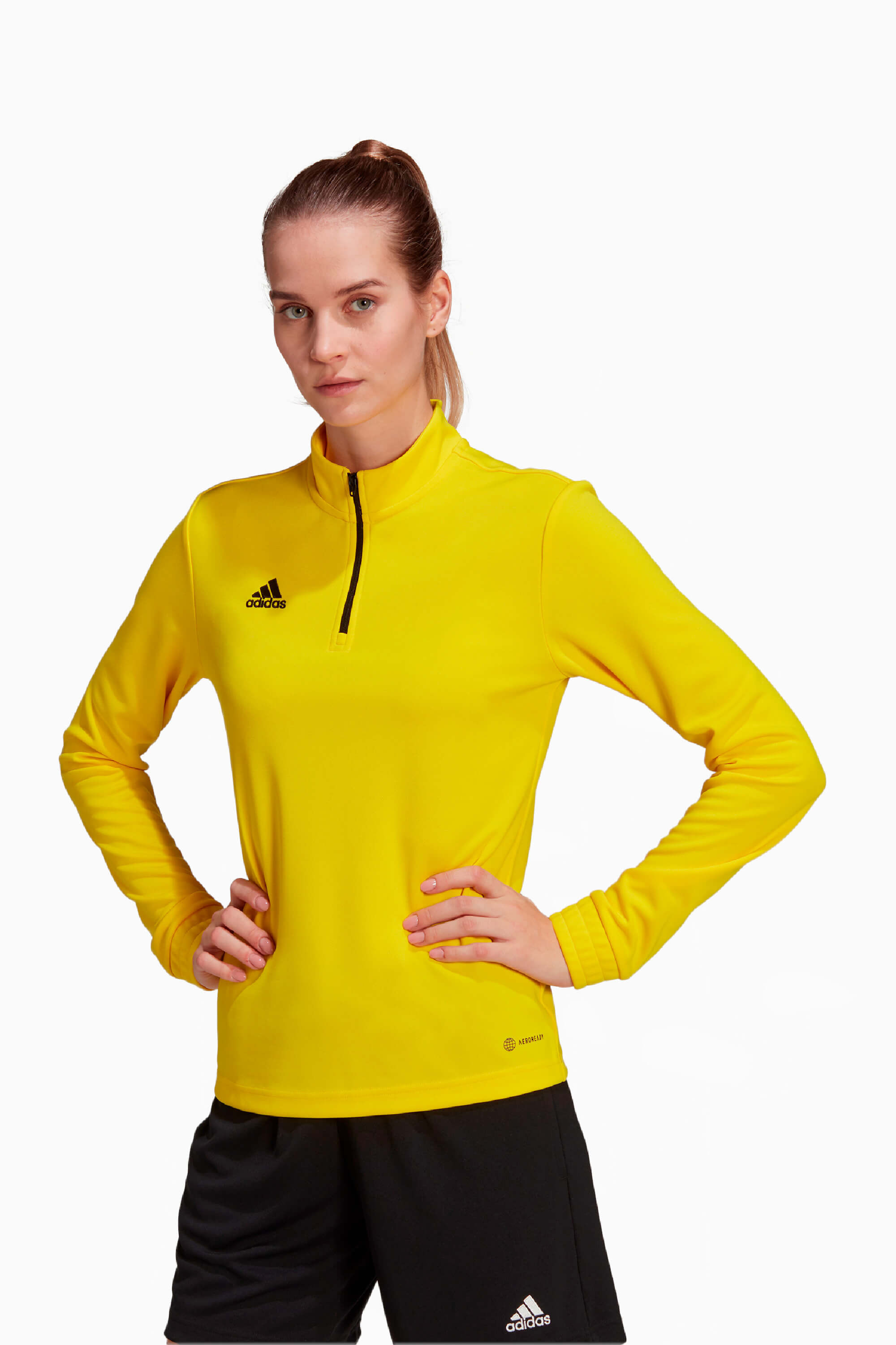 Bluza adidas Entrada 22 Training Top Damska - Żółty