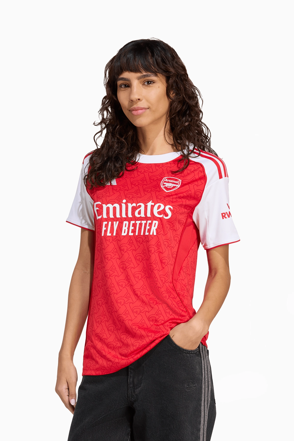 Koszulka adidas Arsenal FC 25/26 Domowa Replica Damska - Czerwony