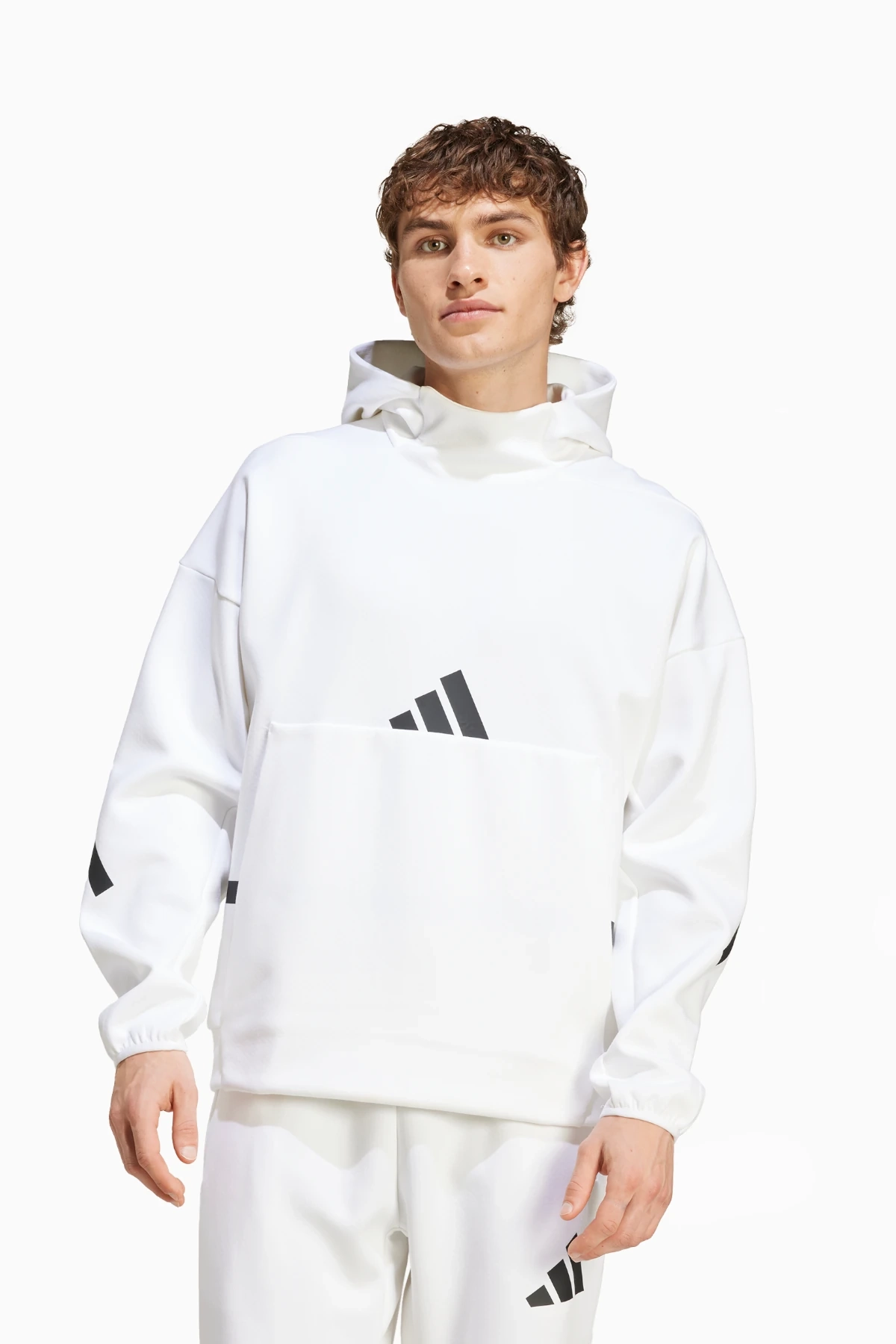 Bluza z kapturem adidas Z.N.E. - Biały