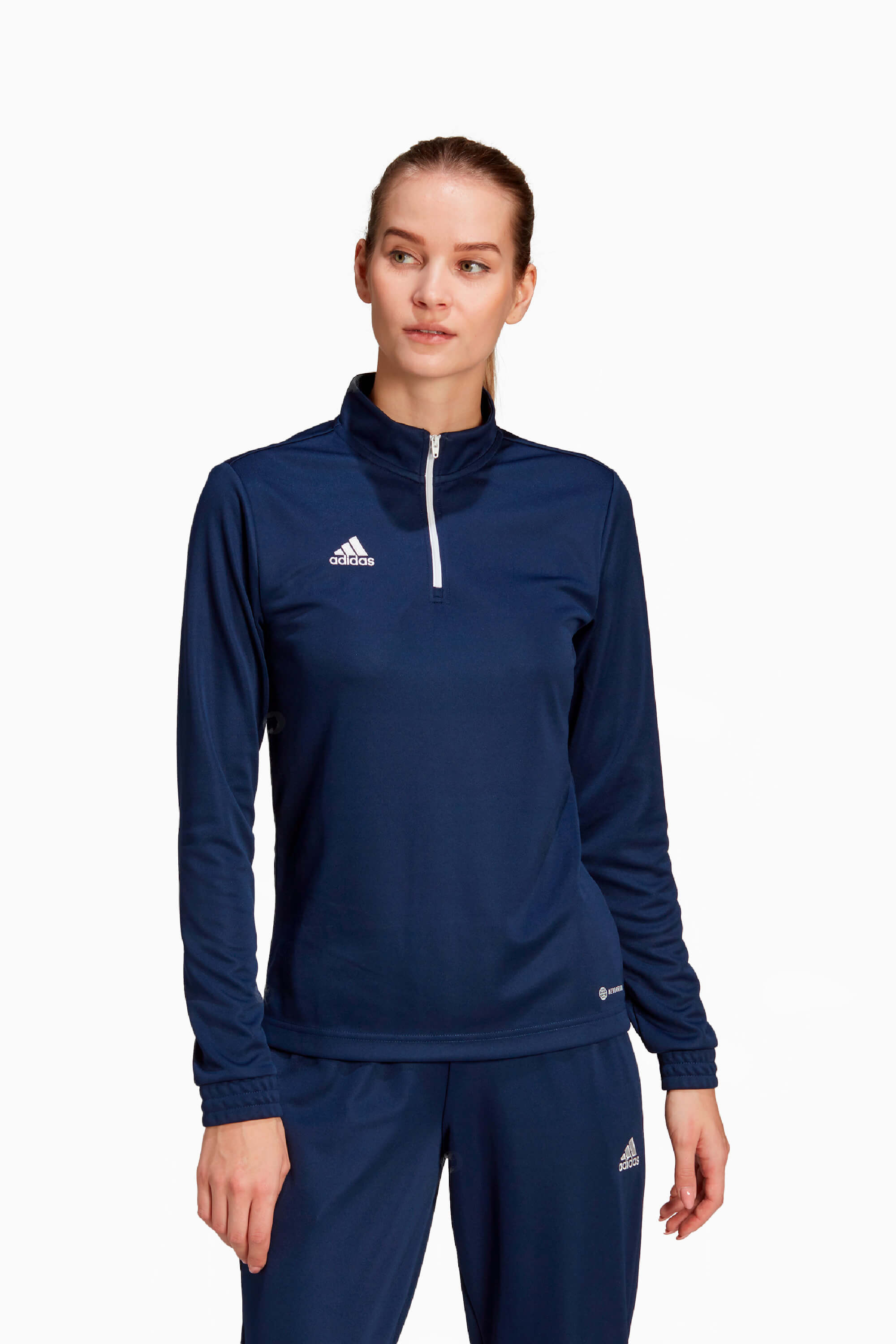 Bluza adidas Entrada 22 Training Top Damska - Granatowy