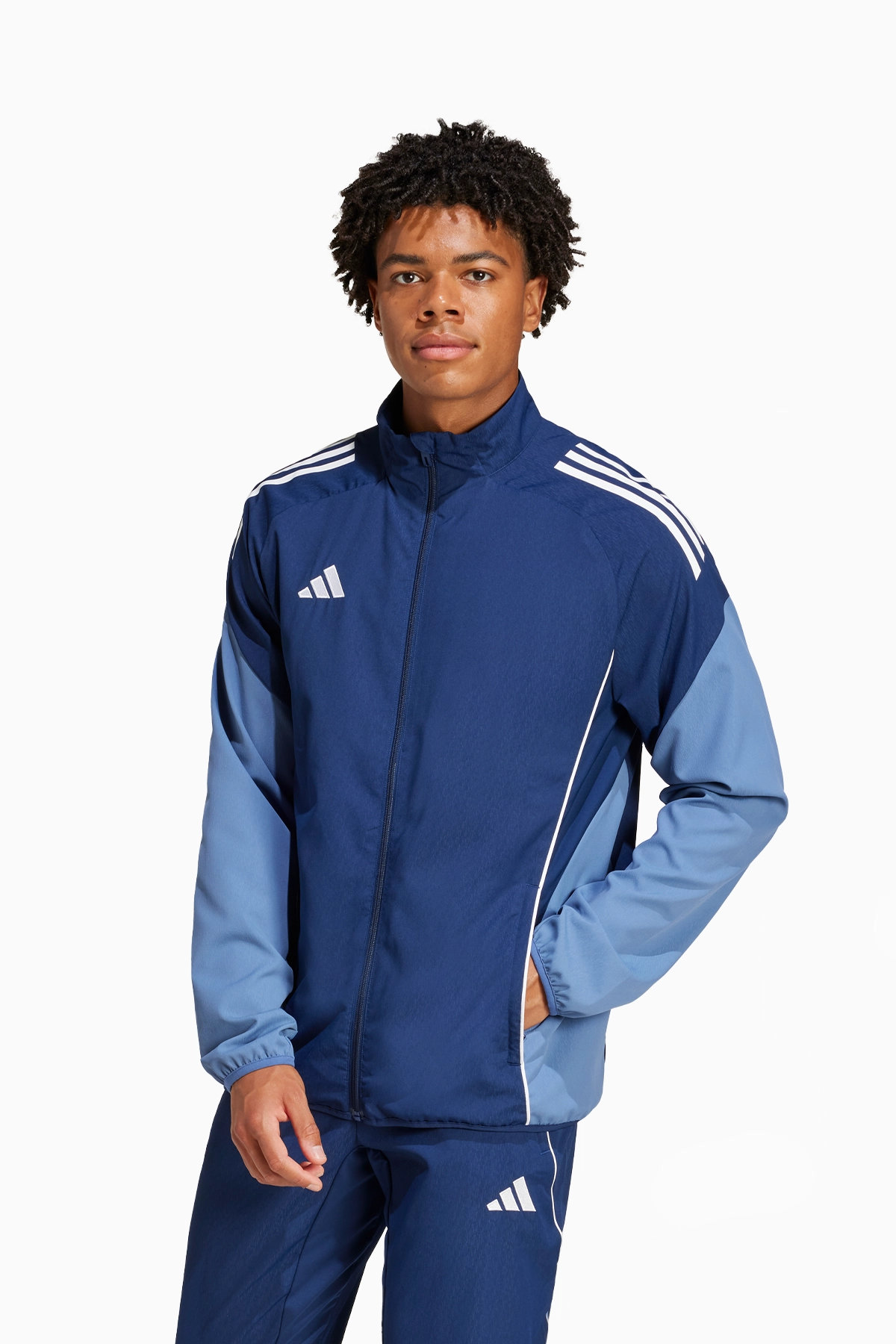 Bluza adidas Tiro 25 Competition Presentation - Niebieski