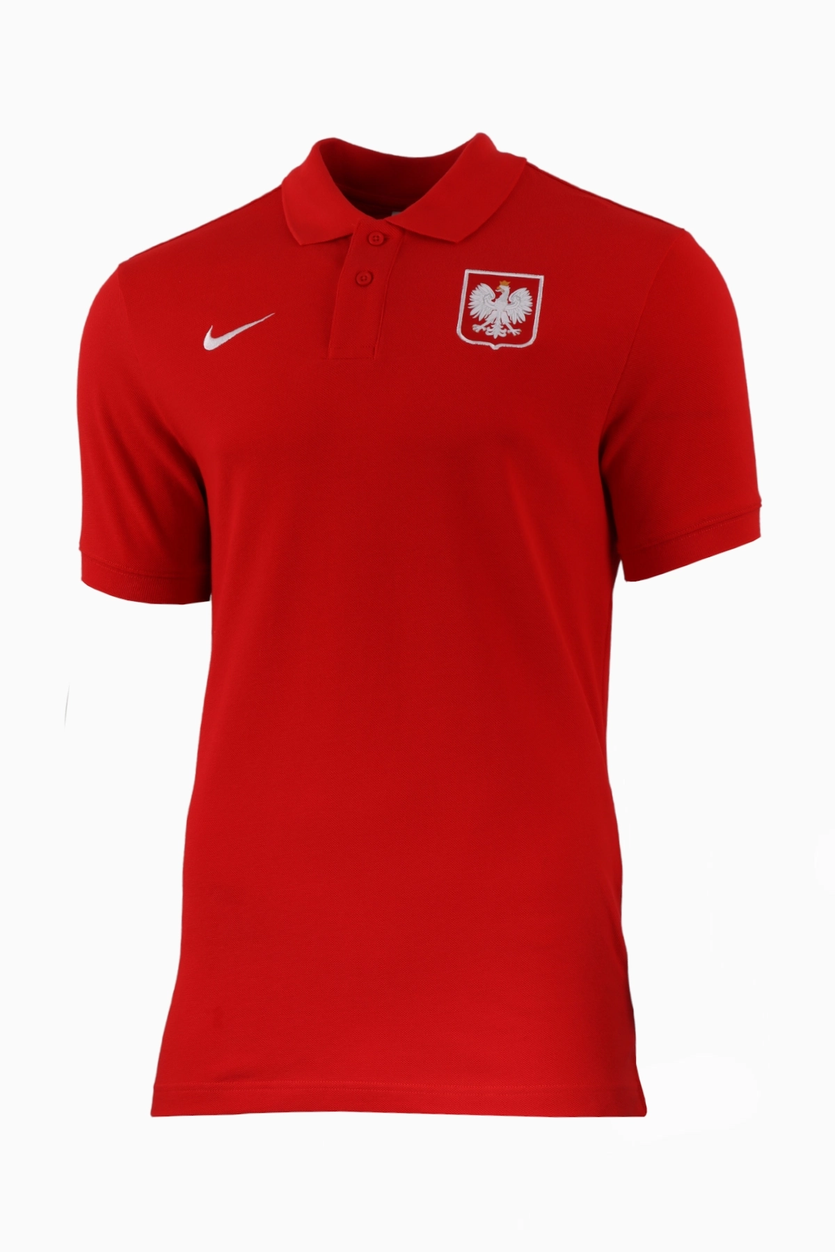 Koszulka Reprezentacji Polski Nike 2024 Wyjazdowa Polo - Czerwony