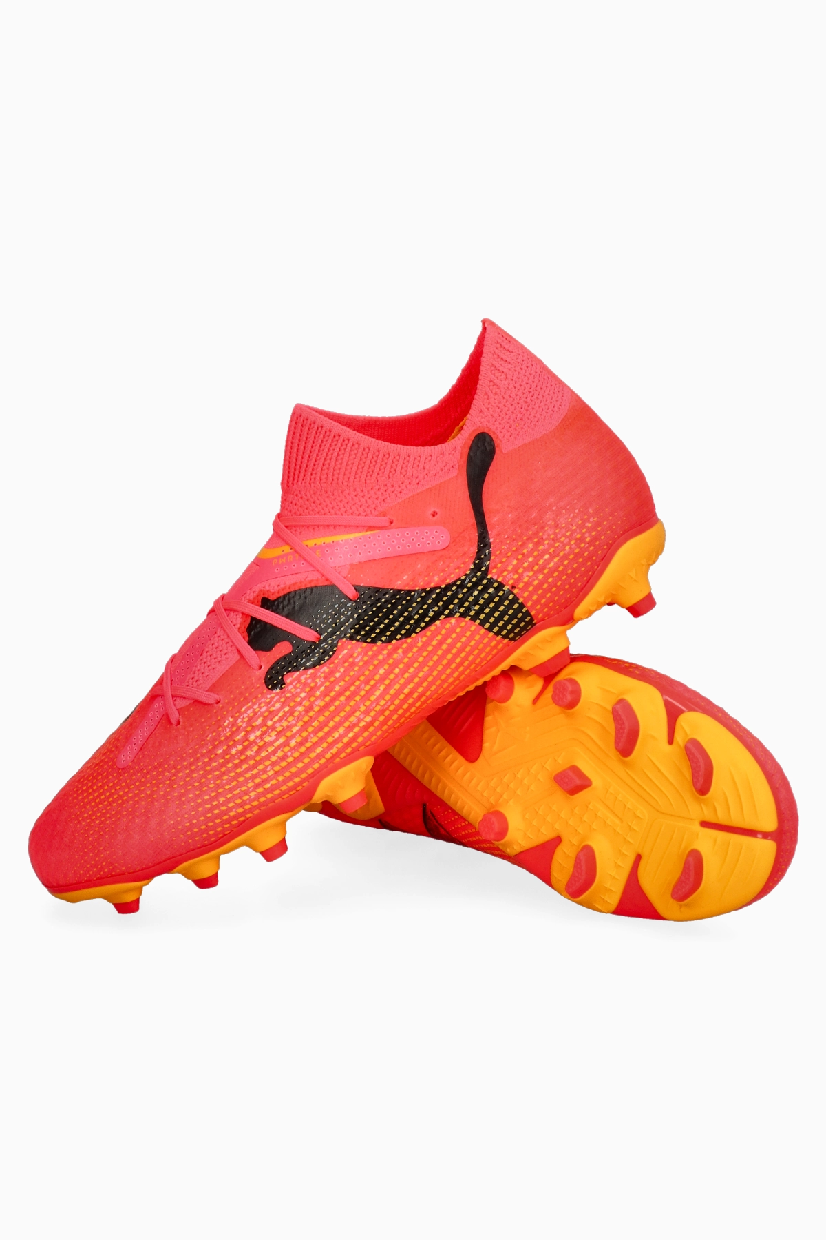 Korki Puma Future 7 Pro FG/AG Junior - Czerwony