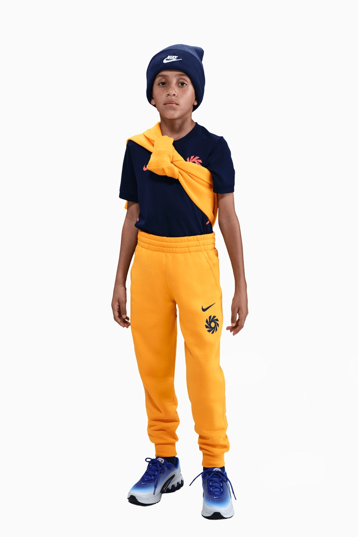 Spodnie Nike Erling Haaland Jogger Junior - Żółty