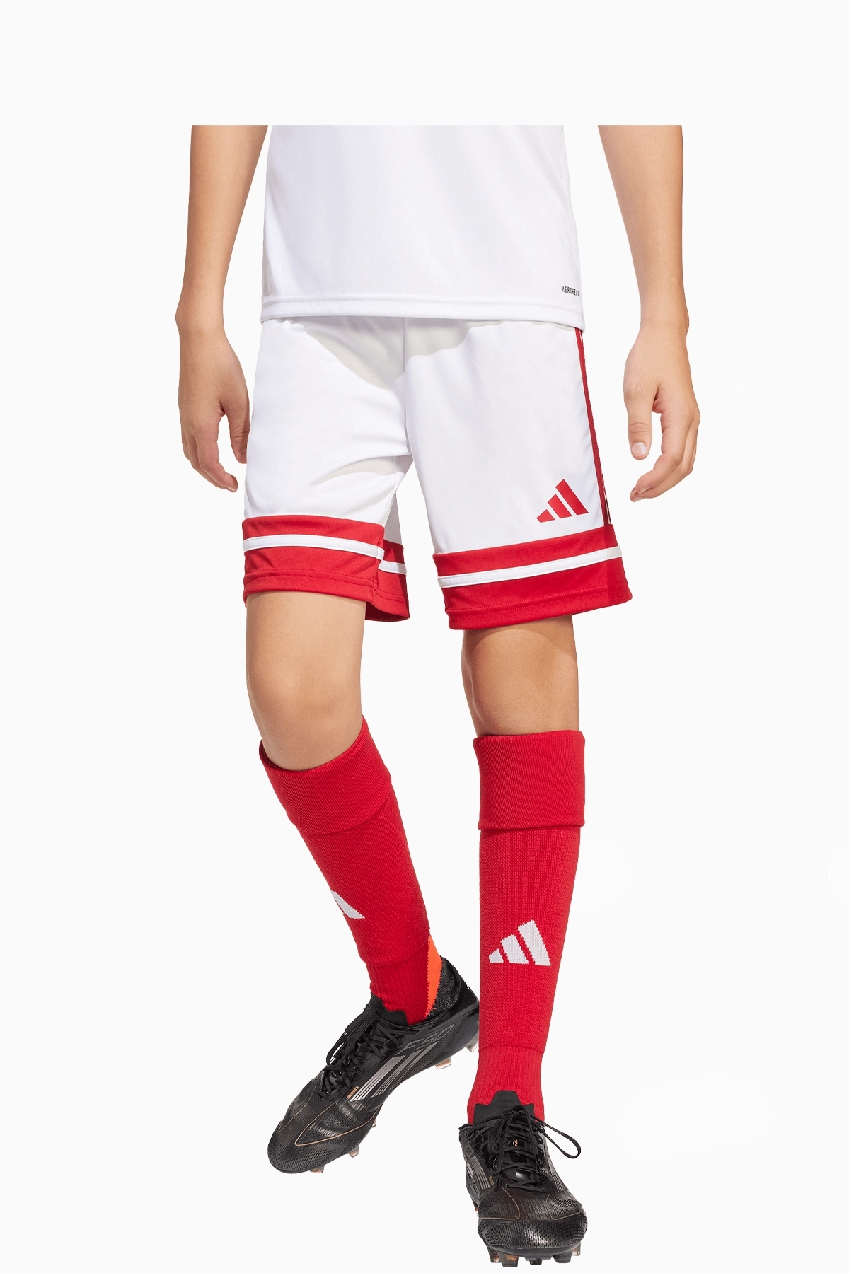 Spodenki adidas Squadra 25 Junior - Biały