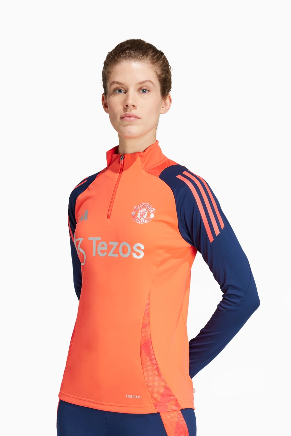 Bluza adidas Manchester United 24/25 Training Top Damska - Pomarańczowy
