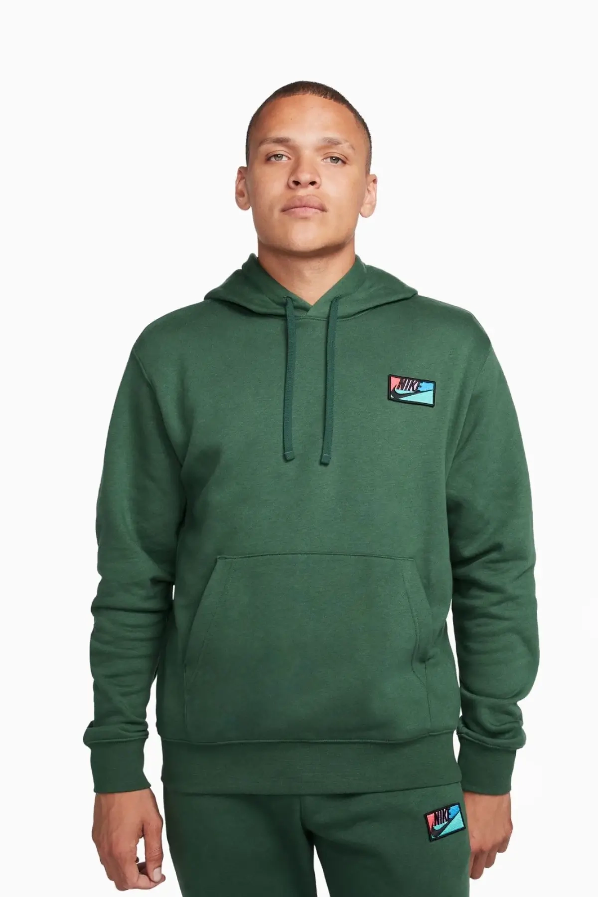 Bluza z kapturem Nike Club Fleece - Zielony
