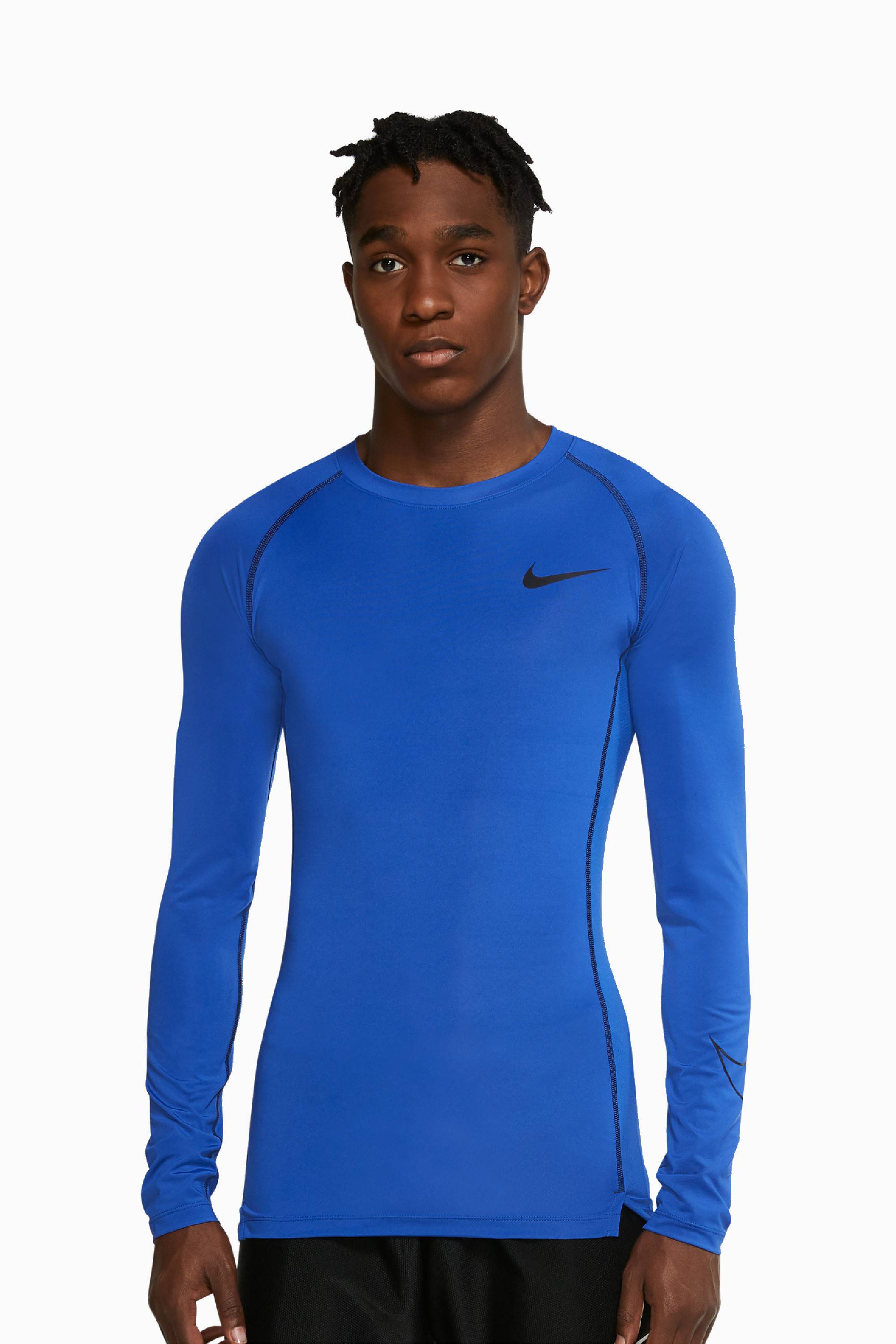 Koszulka Termoaktywna Nike Dri-FIT Top LS Tight - Niebieski