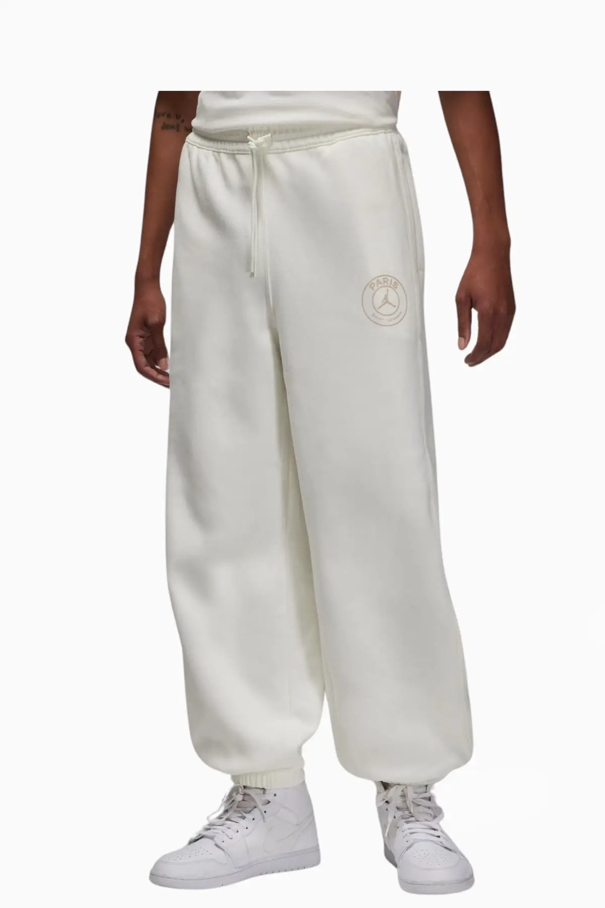 Spodnie Nike PSG x Jordan 23/24 - Beżowy