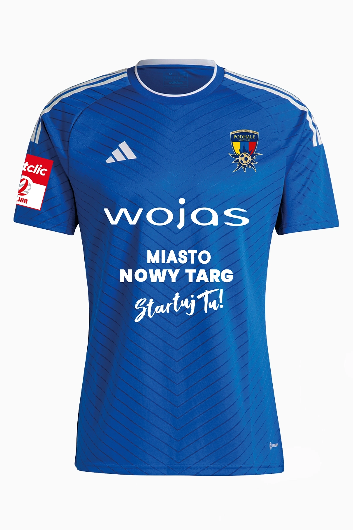 Koszulka adidas Podhale Nowy Targ 25/26 Wyjazdowa Junior - Niebieski