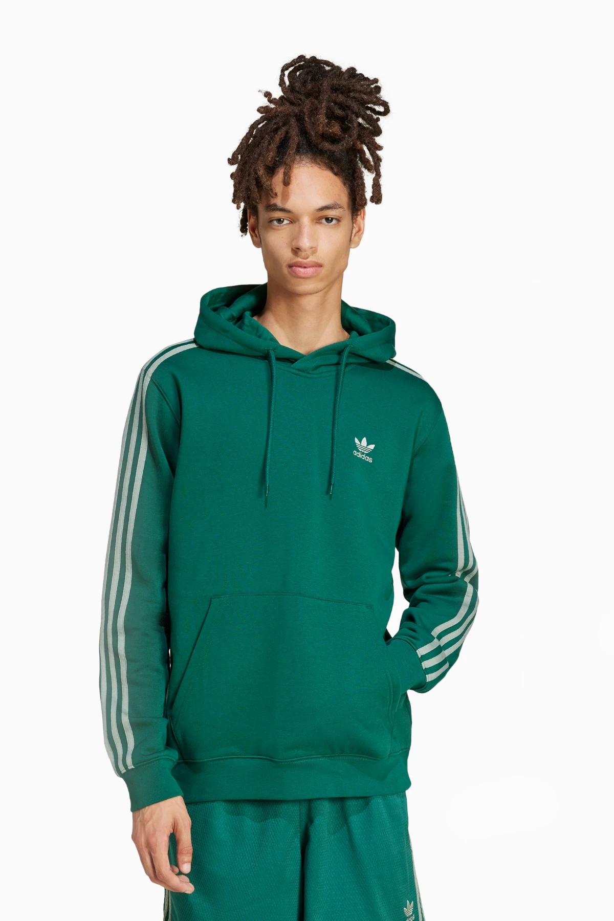 Bluza z kapturem adidas Adicolor Classics 3-S - Zielony