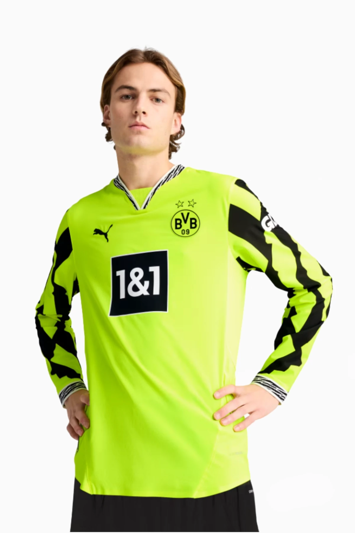Koszulka Puma Borussia Dortmund 24/25 Domowa Anniversary Authentic LS - Żółty