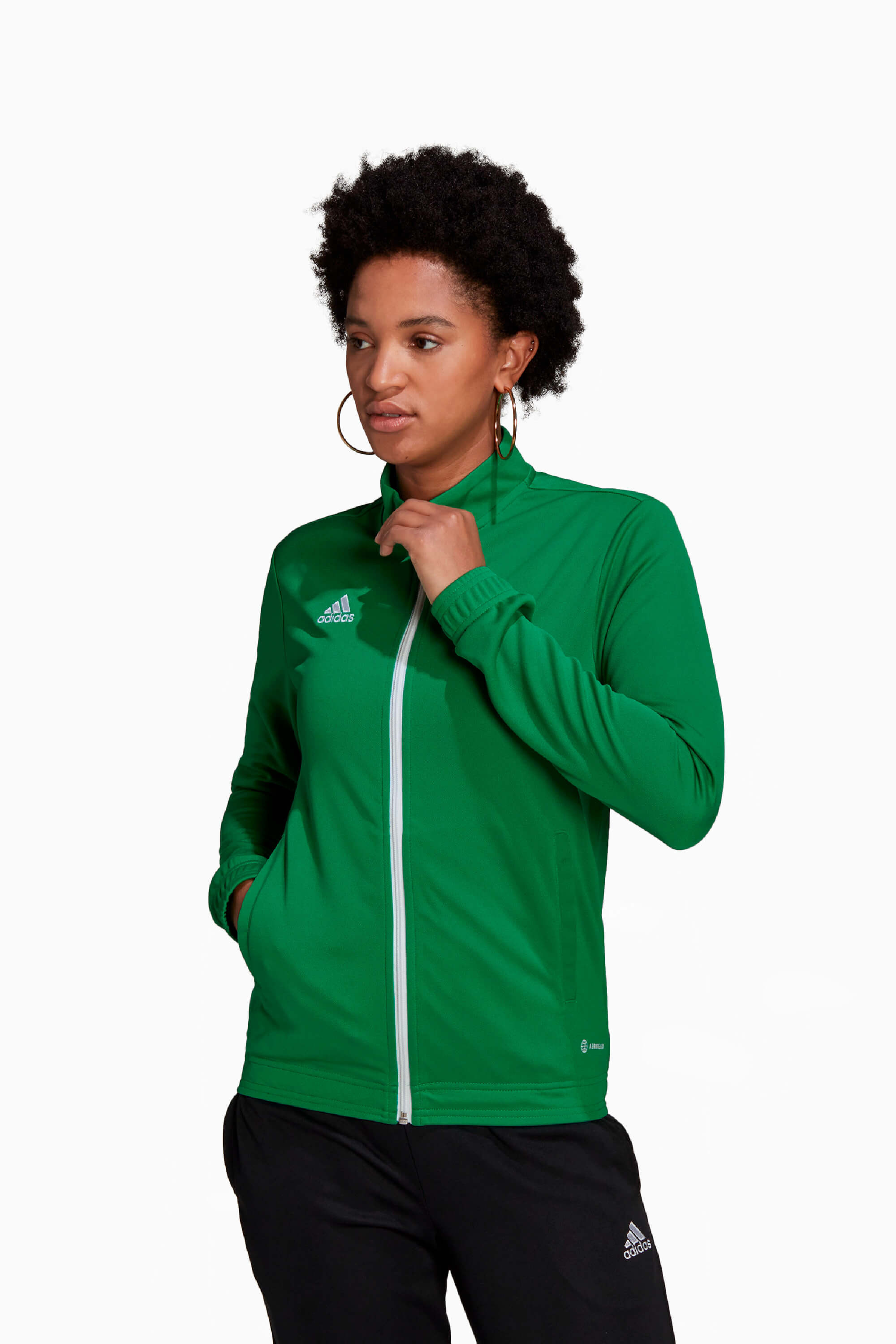 Bluza adidas Entrada 22 Track Damska - Zielony
