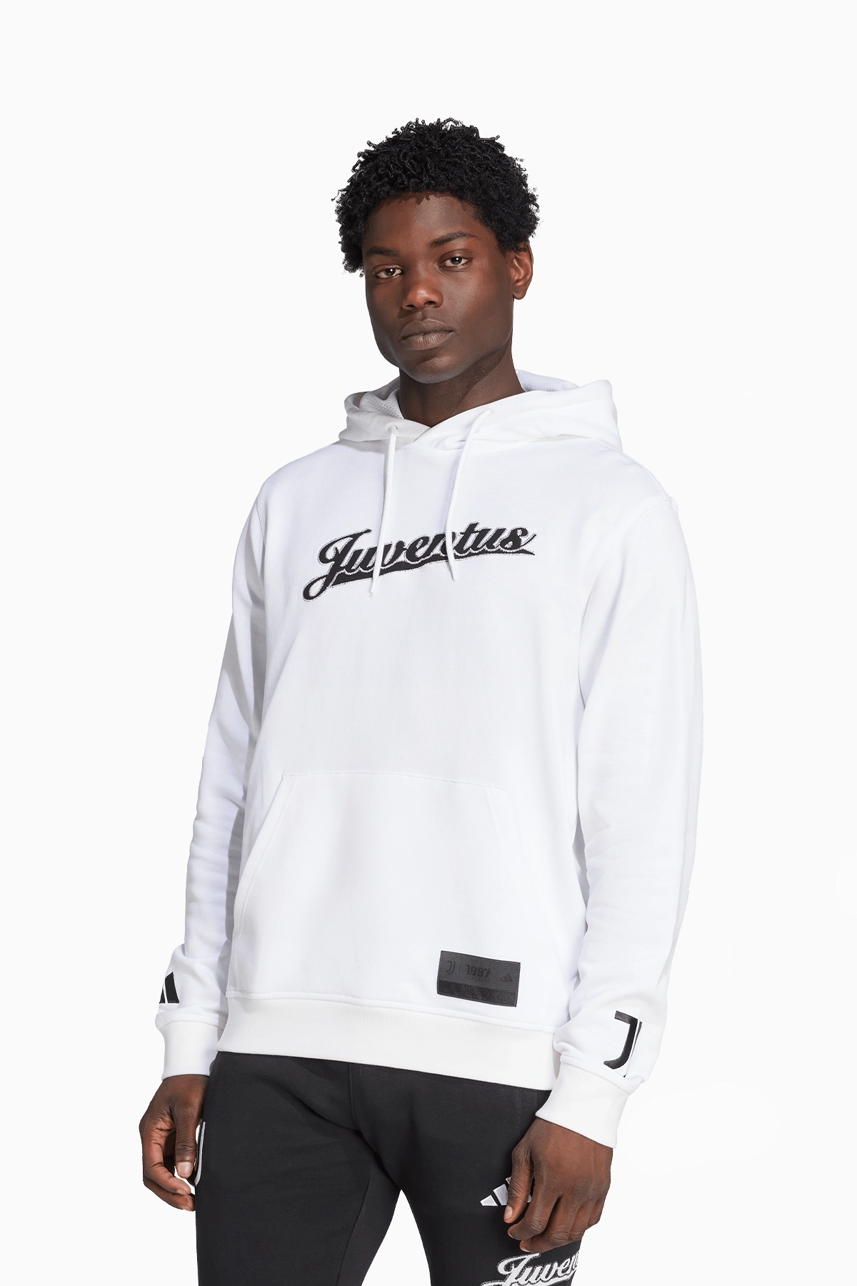 Bluza z kapturem adidas Juventus FC 25/26 US Pack - Biały