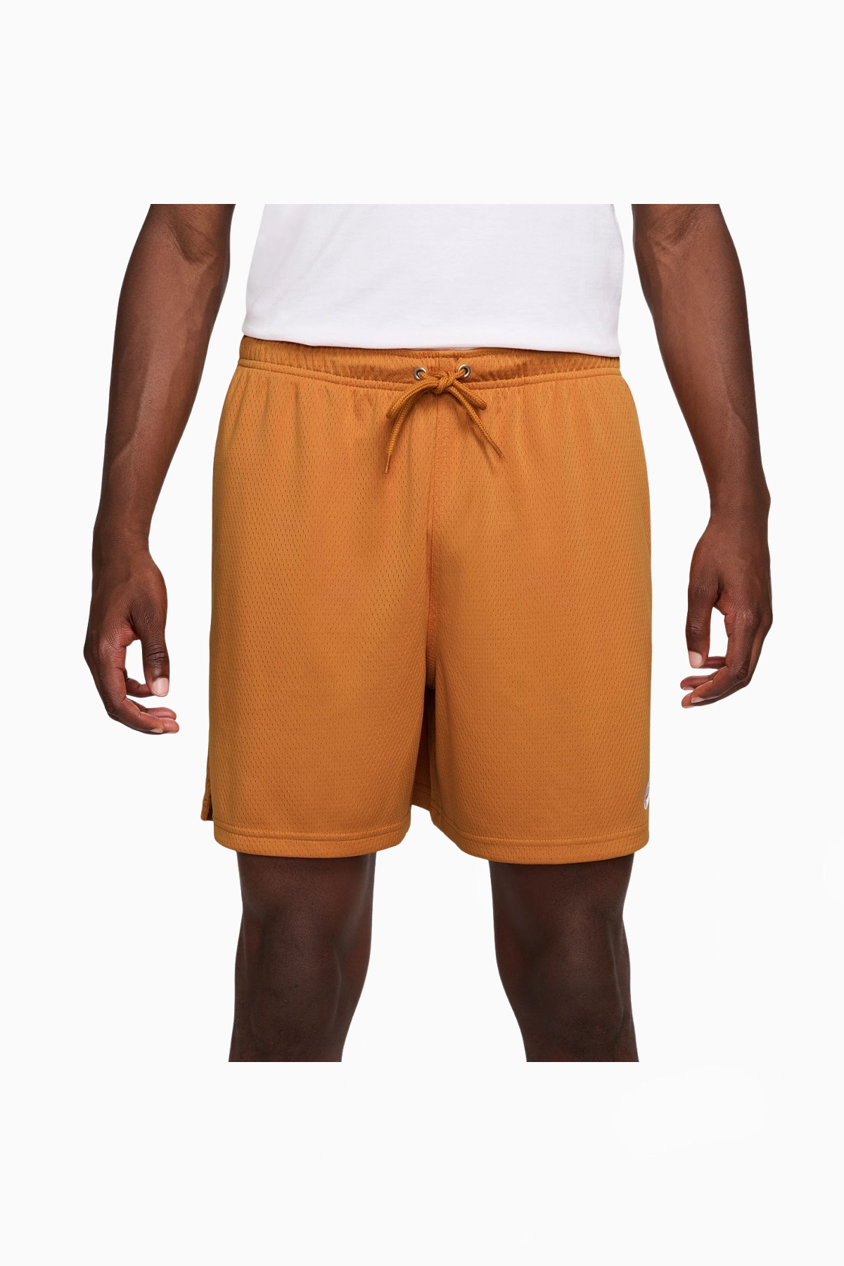 Spodenki Nike Club Mesh Flow - Pomarańczowy