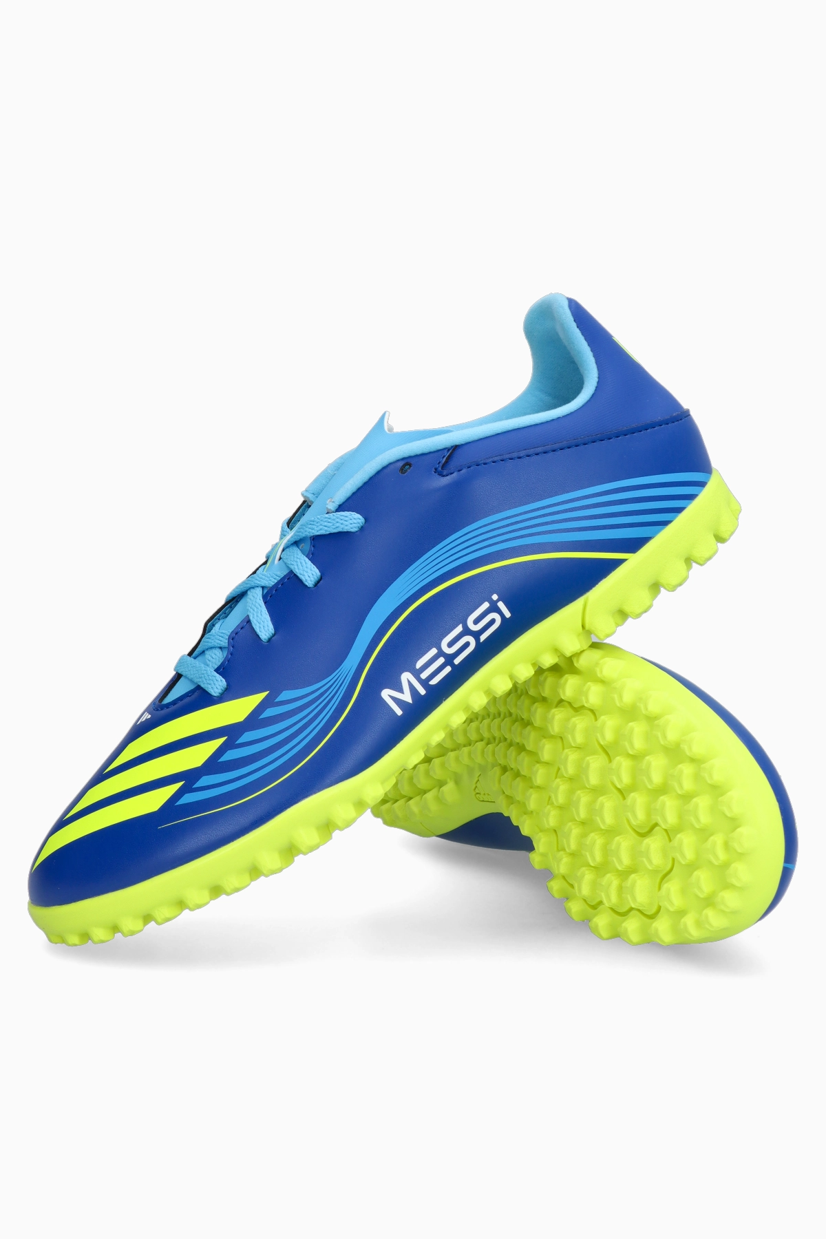 Turfy adidas F50 Club Messi TF - Niebieski