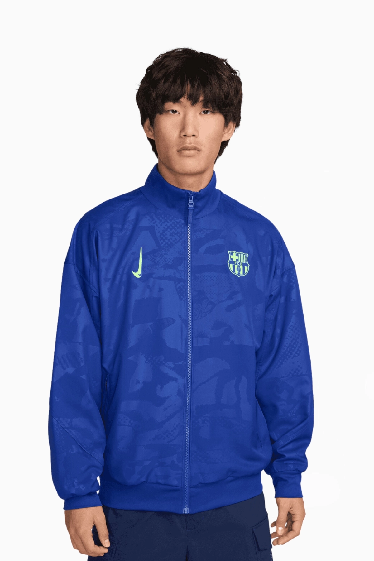 Bluza Nike FC Barcelona 24/25 Strike - Niebieski