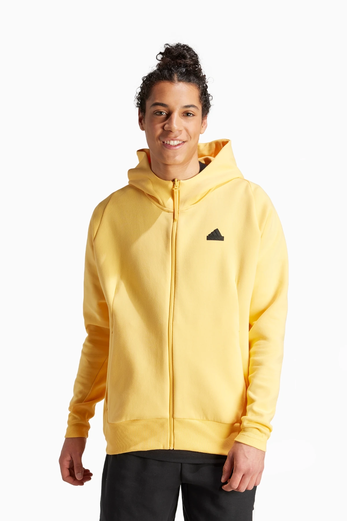 Bluza z kapturem adidas Z.N.E. Premium FZ - Żółty
