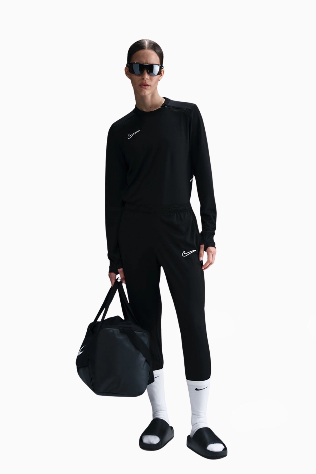 Koszulka z długim rękawem Nike Dri-FIT Academy 25 Damska - Czarny