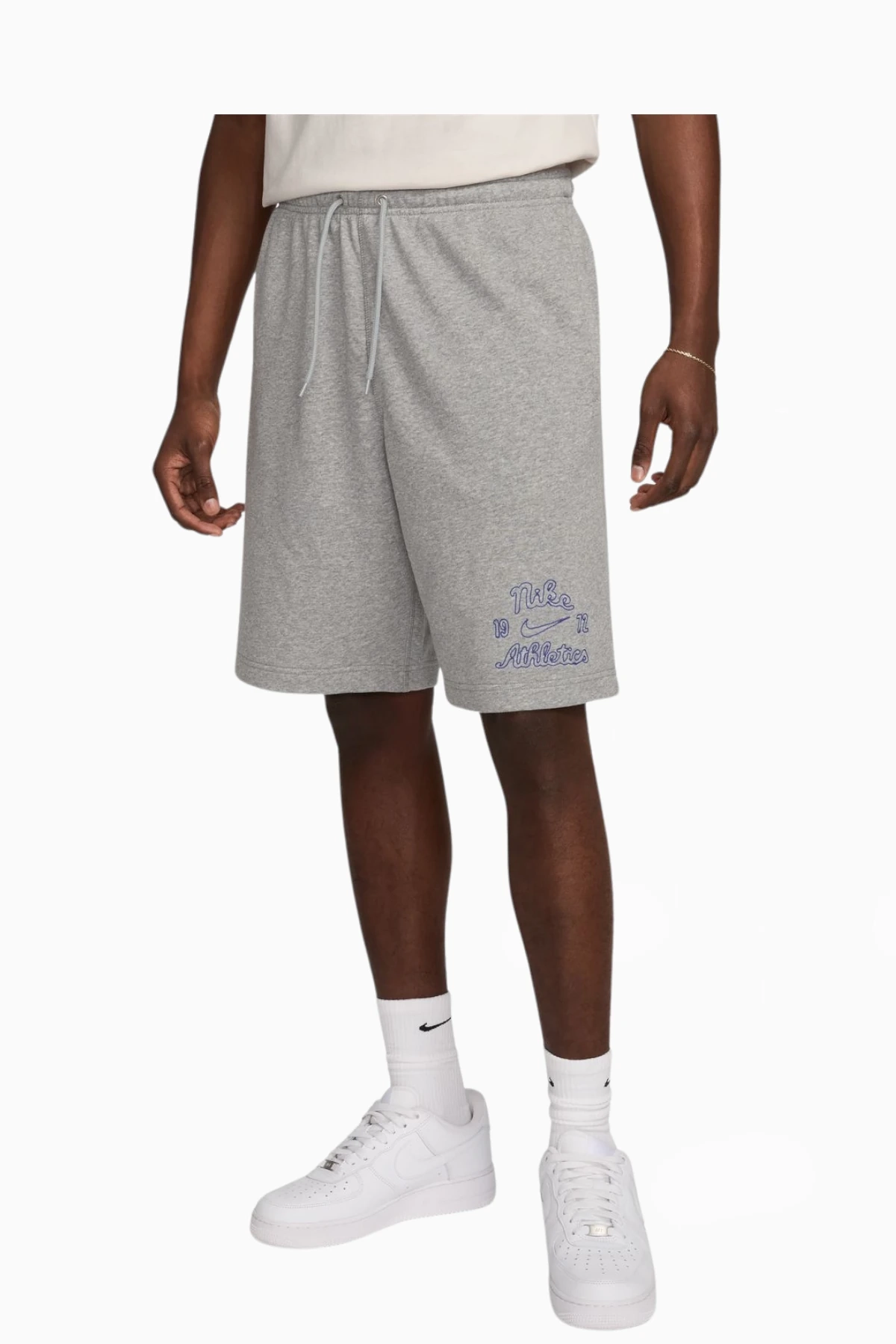 Spodenki Nike Club Fleece - Szary