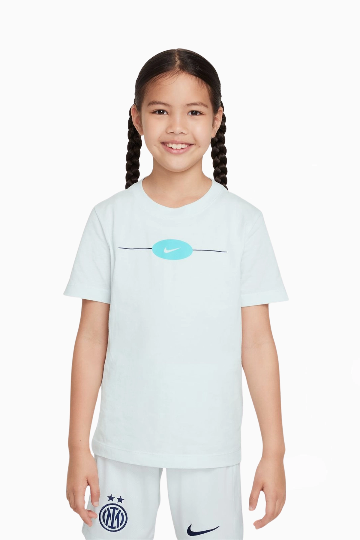 Koszulka Nike Inter Mediolan 25/26 Play Tee Junior - Błękitny
