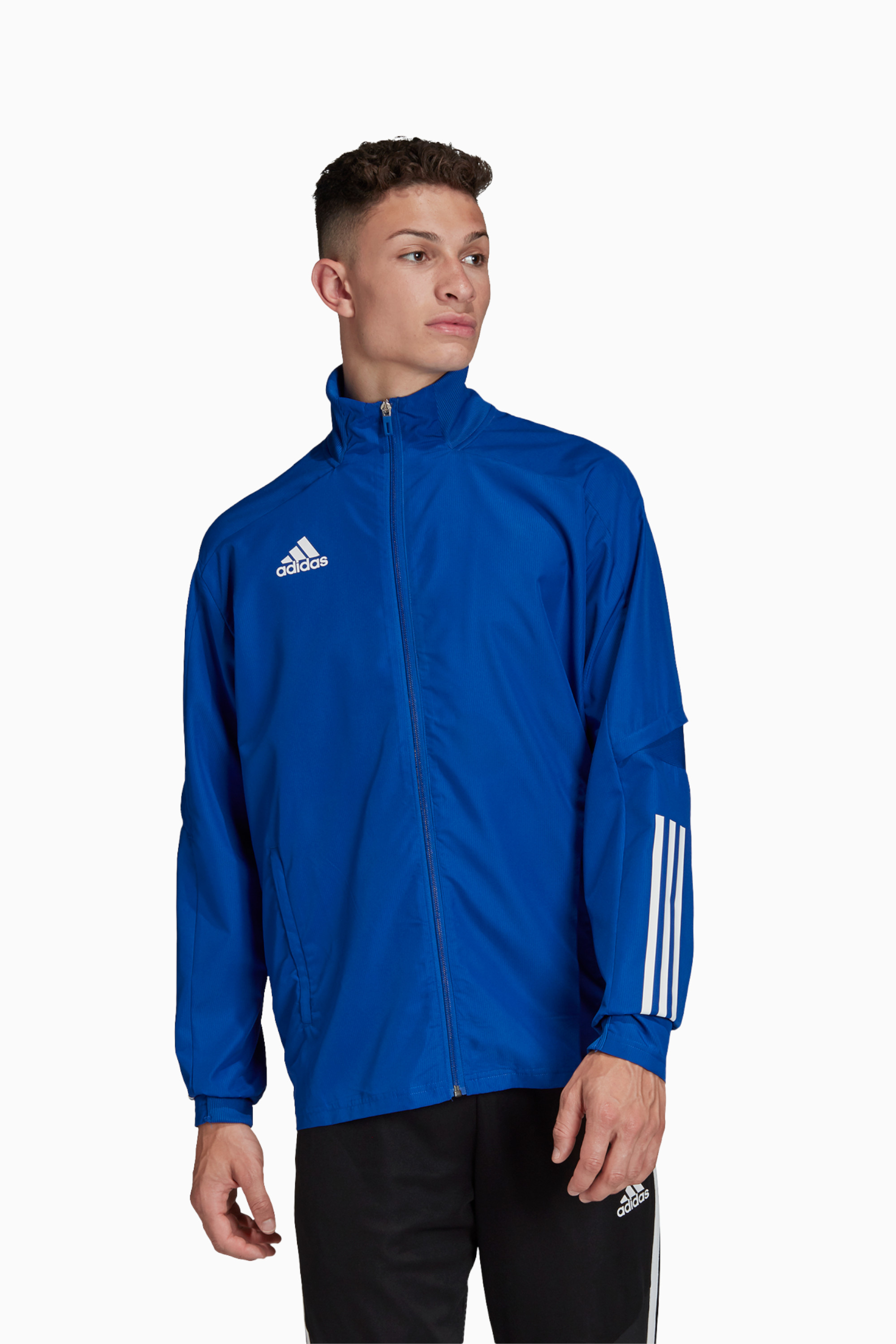 Bluza adidas Condivo 20 Presentation - Niebieski