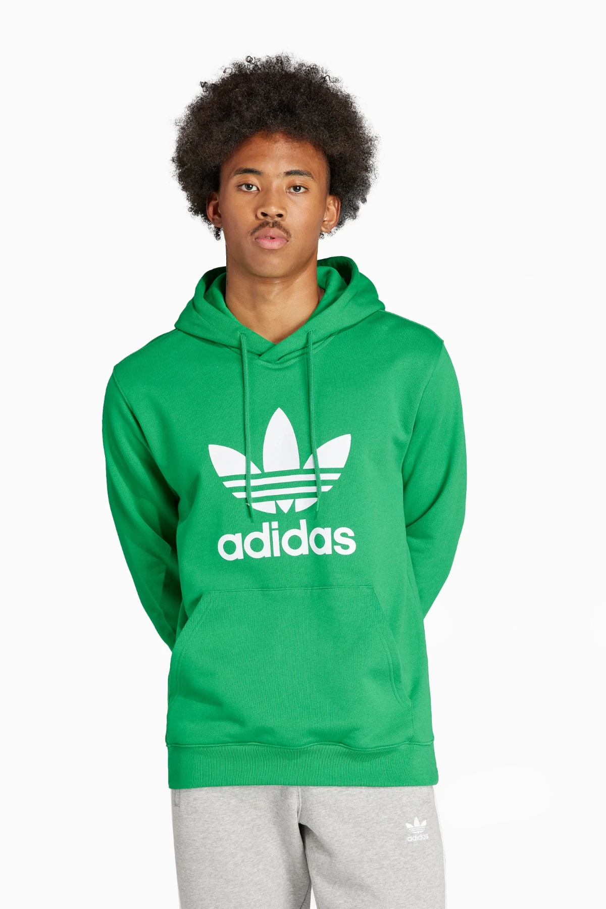 Bluza z kapturem adidas Adicolor Classics Trefoil - Zielony