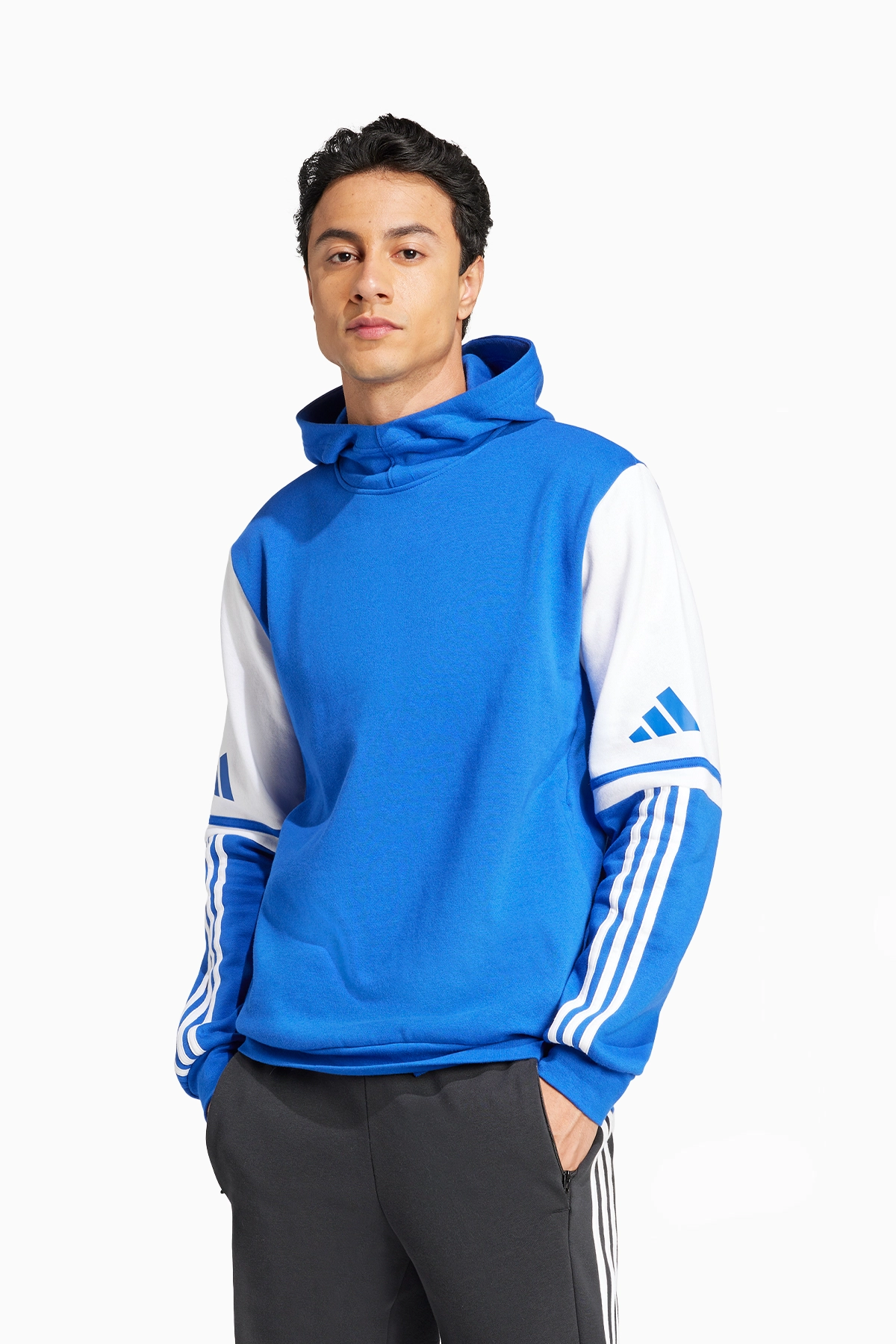 Bluza z kapturem adidas Squadra 25 Sweat - Niebieski