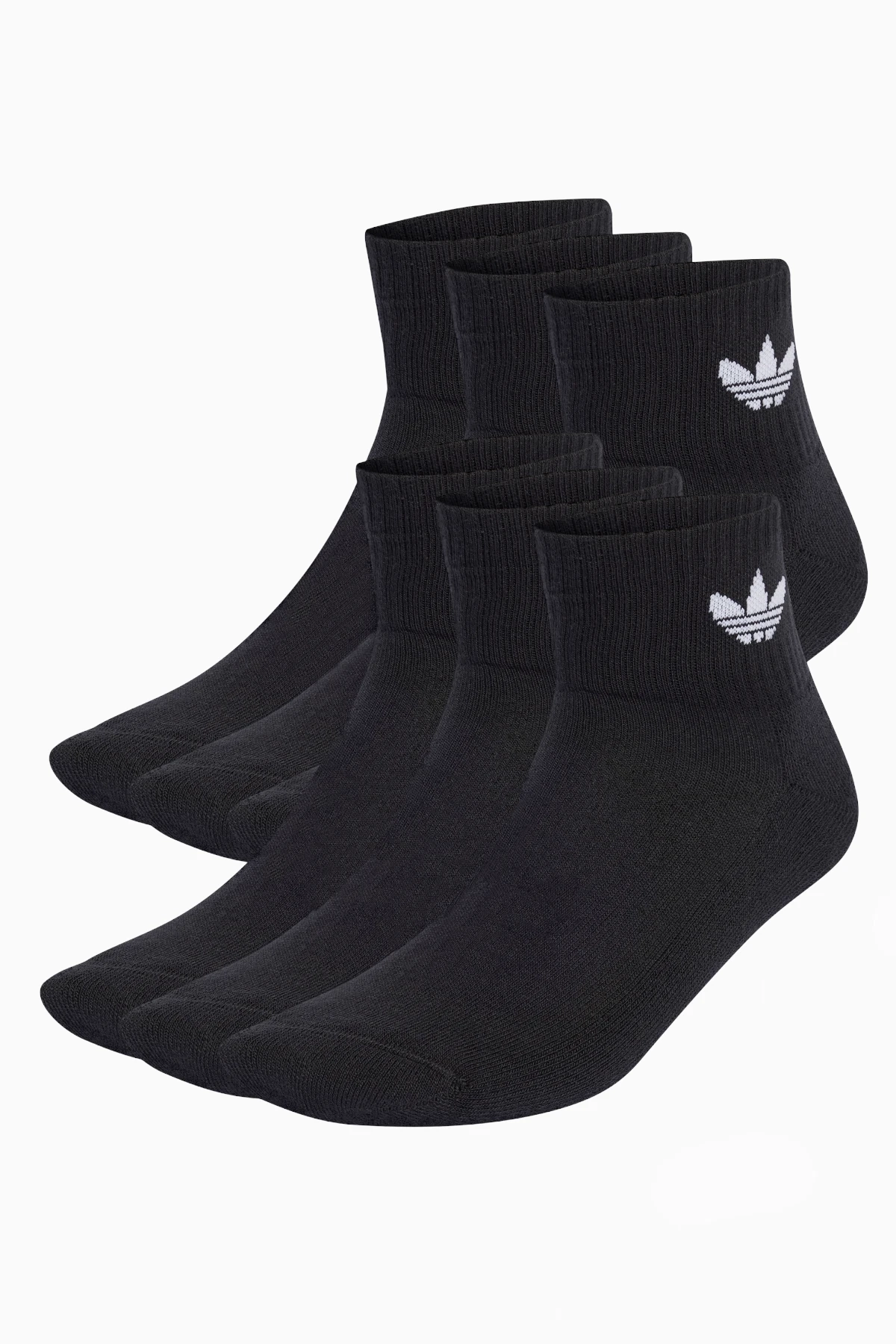 Skarpety adidas Mid Ankle 6 Pairs - Czarny