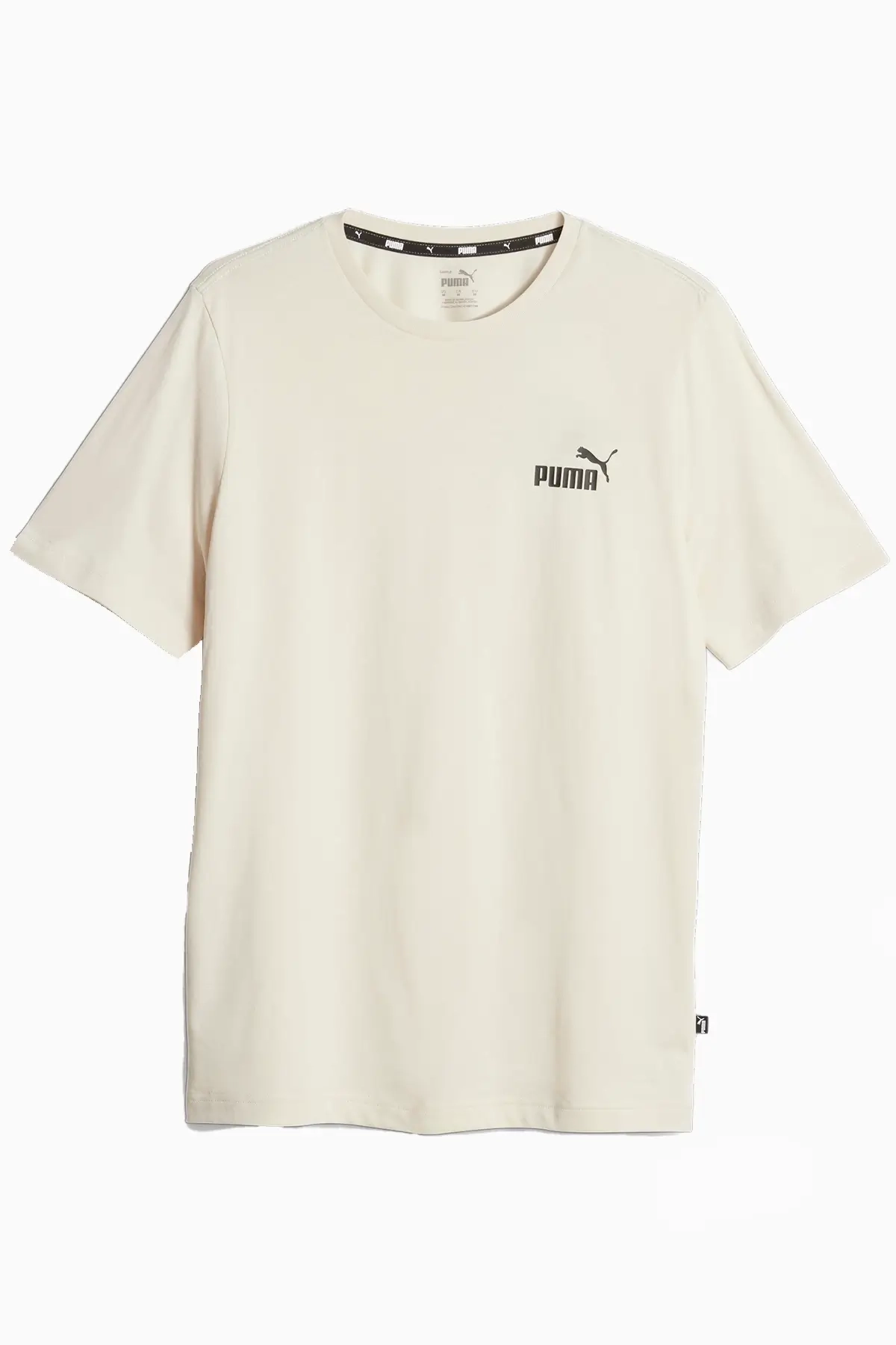 Koszulka Puma Essentials Small Logo - Beżowy