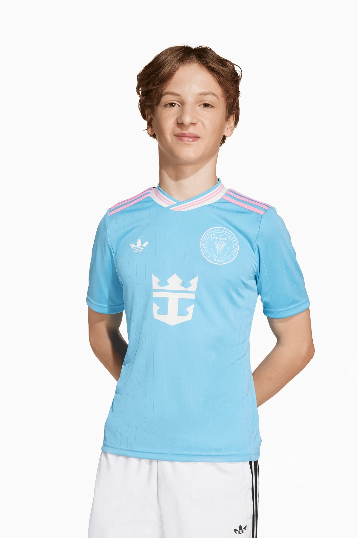Koszulka adidas Inter Miami CF 25/26 Trzecia Replica Junior - Błękitny