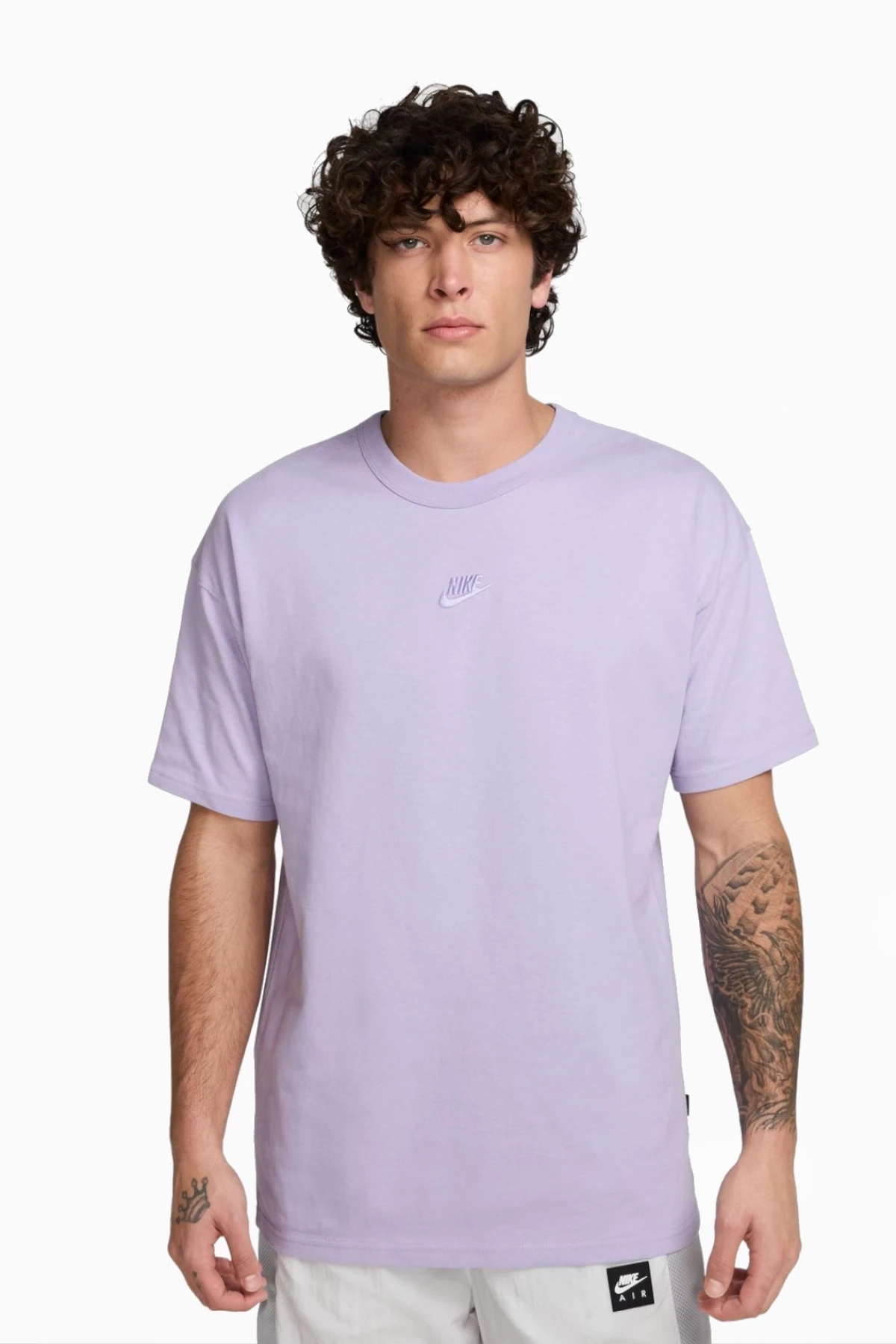 Koszulka Nike Sportswear Premium Essentials - Fioletowy