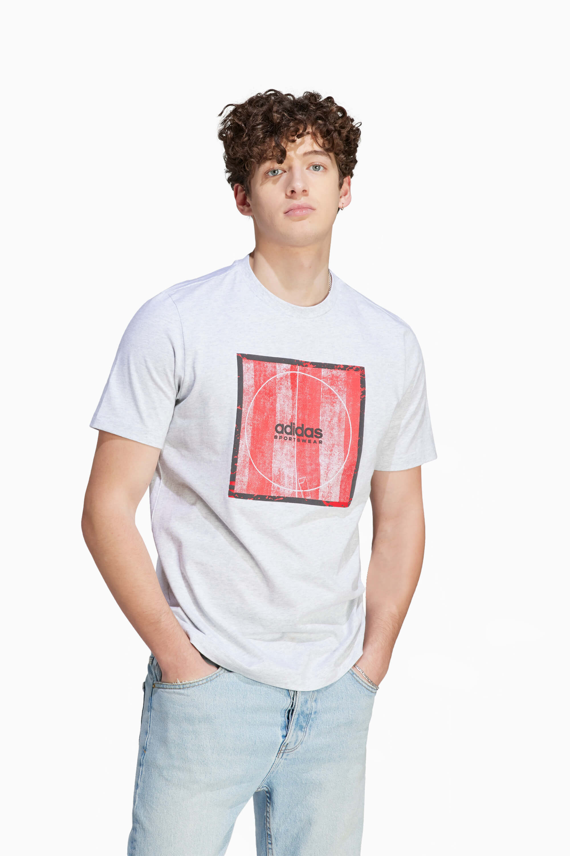 Koszulka adidas Tiro Box Graphic - Biały