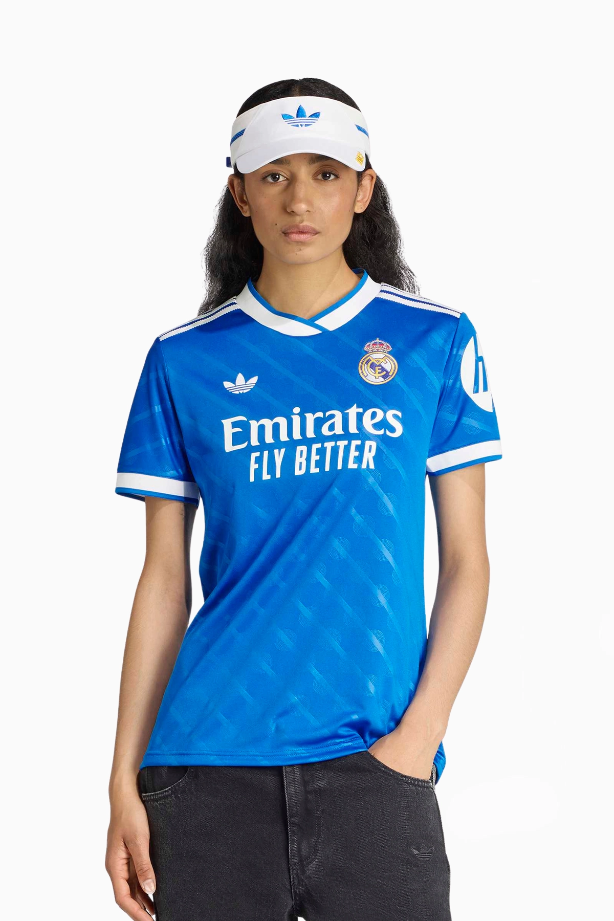 Koszulka adidas Real Madryt 25/26 Trzecia Replica Damska - Niebieski