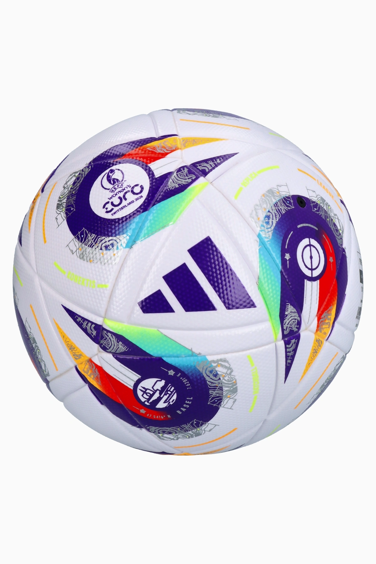 Piłka adidas Women's EURO 2025 League rozmiar 5 - Biały