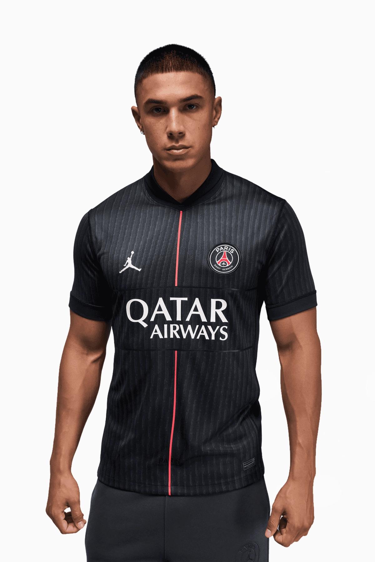 Koszulka Nike PSG x Jordan 25/26 Czwarta Stadium - Czarny