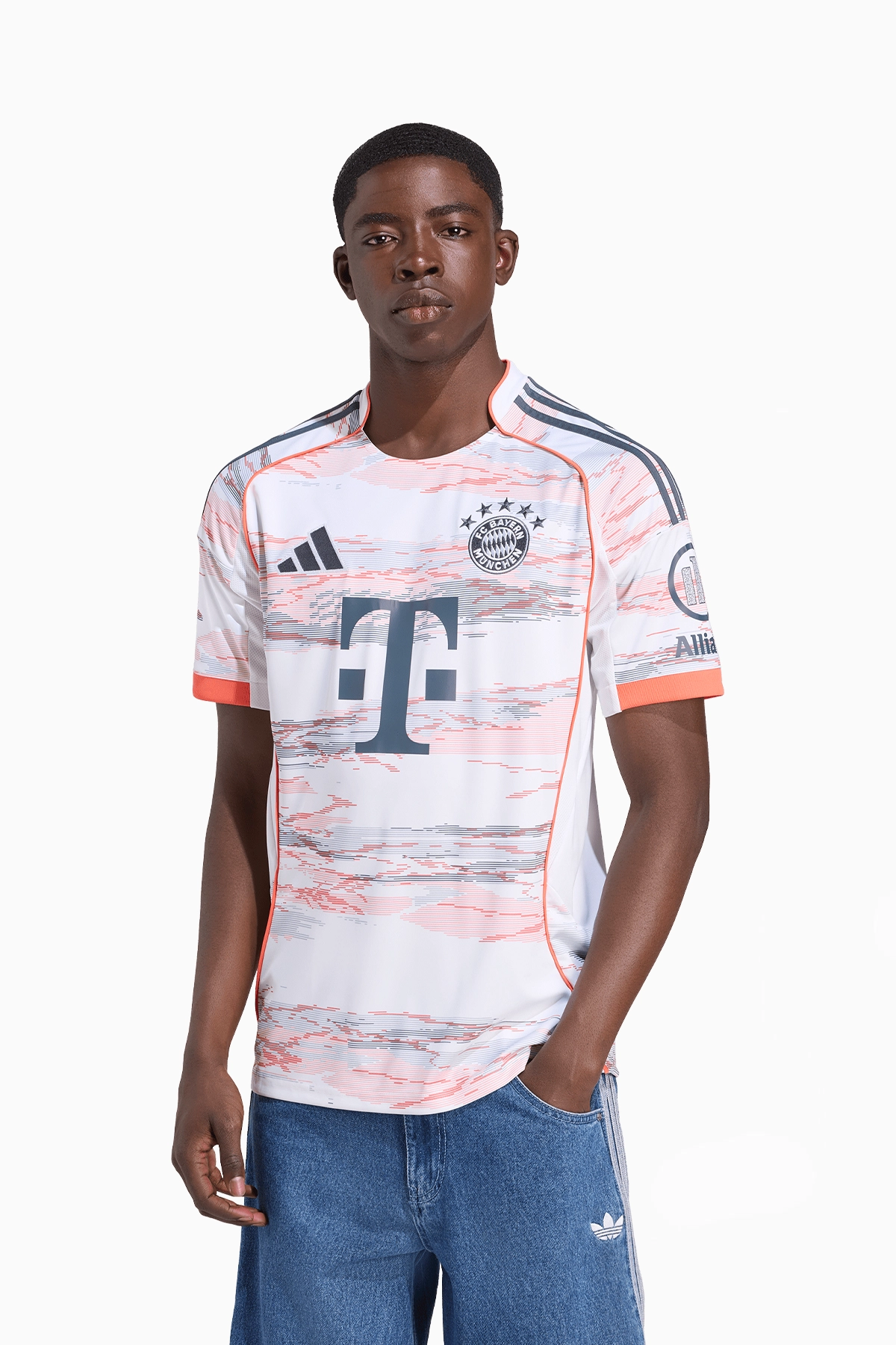Koszulka adidas FC Bayern 25/26 Wyjazdowa Replica - Biały