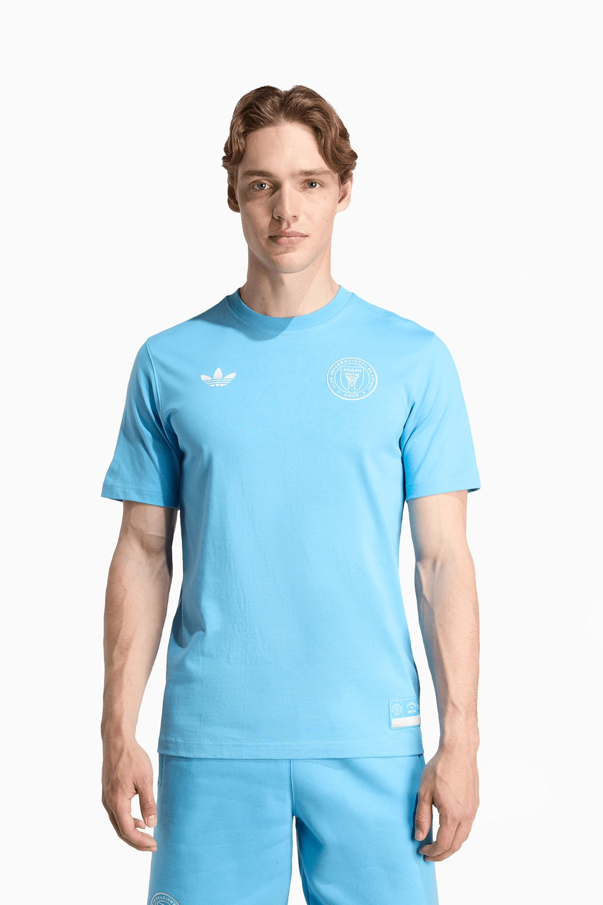Koszulka adidas Inter Miami CF 25/26 Travel - Błękitny