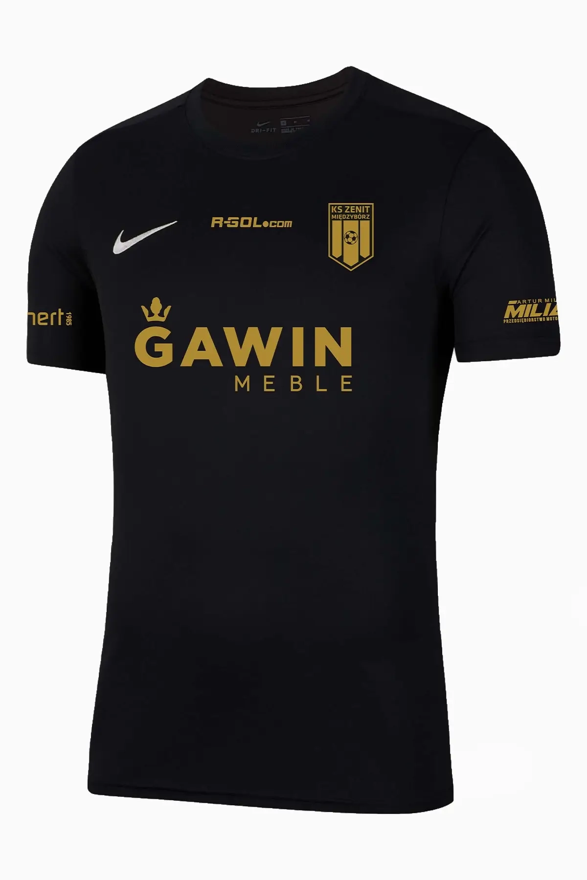 Koszulka Nike Zenit Międzybórz 23/24 Junior - Czarny